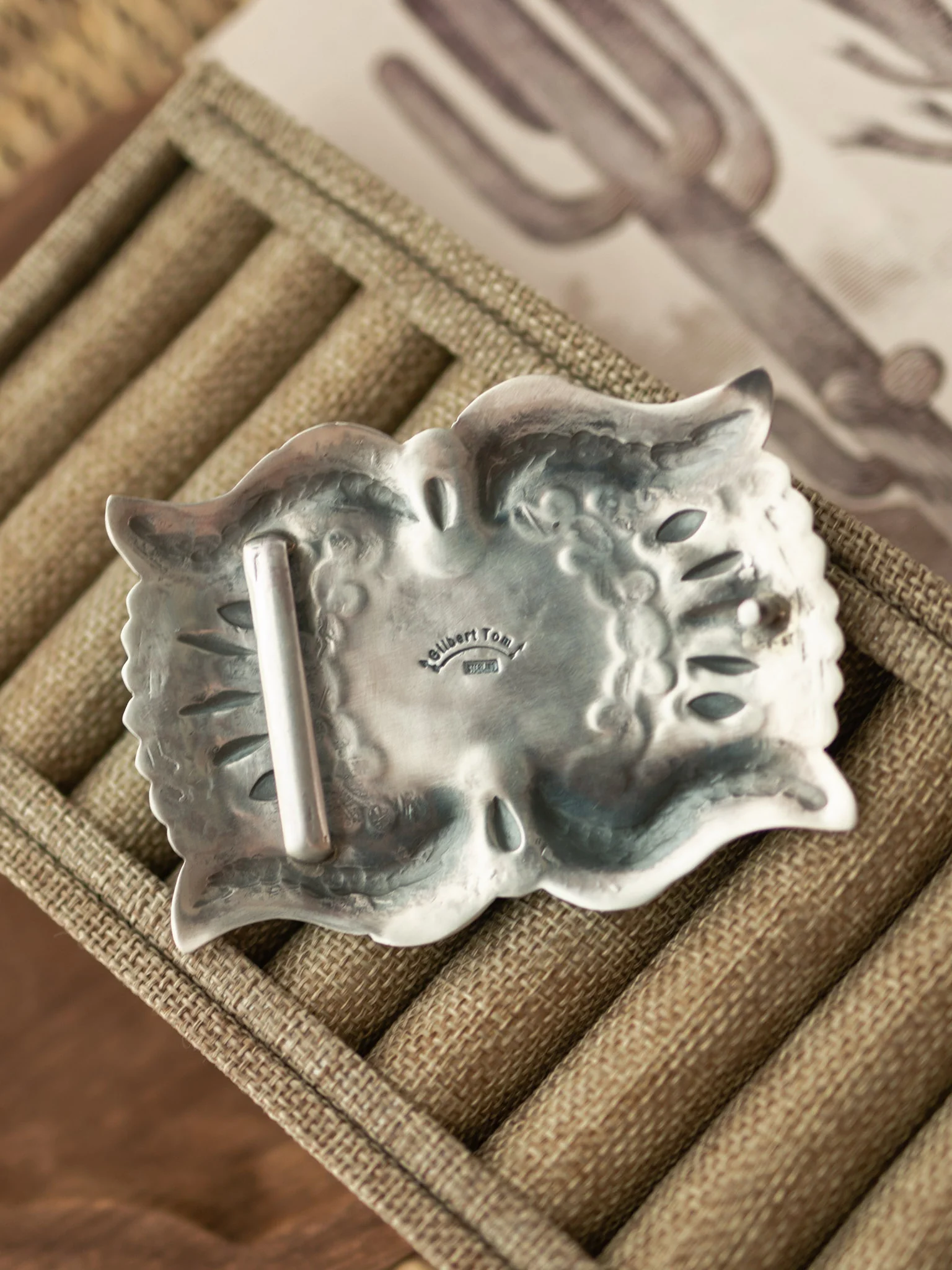 The Tish Turquoise Belt Buckle - Image 7