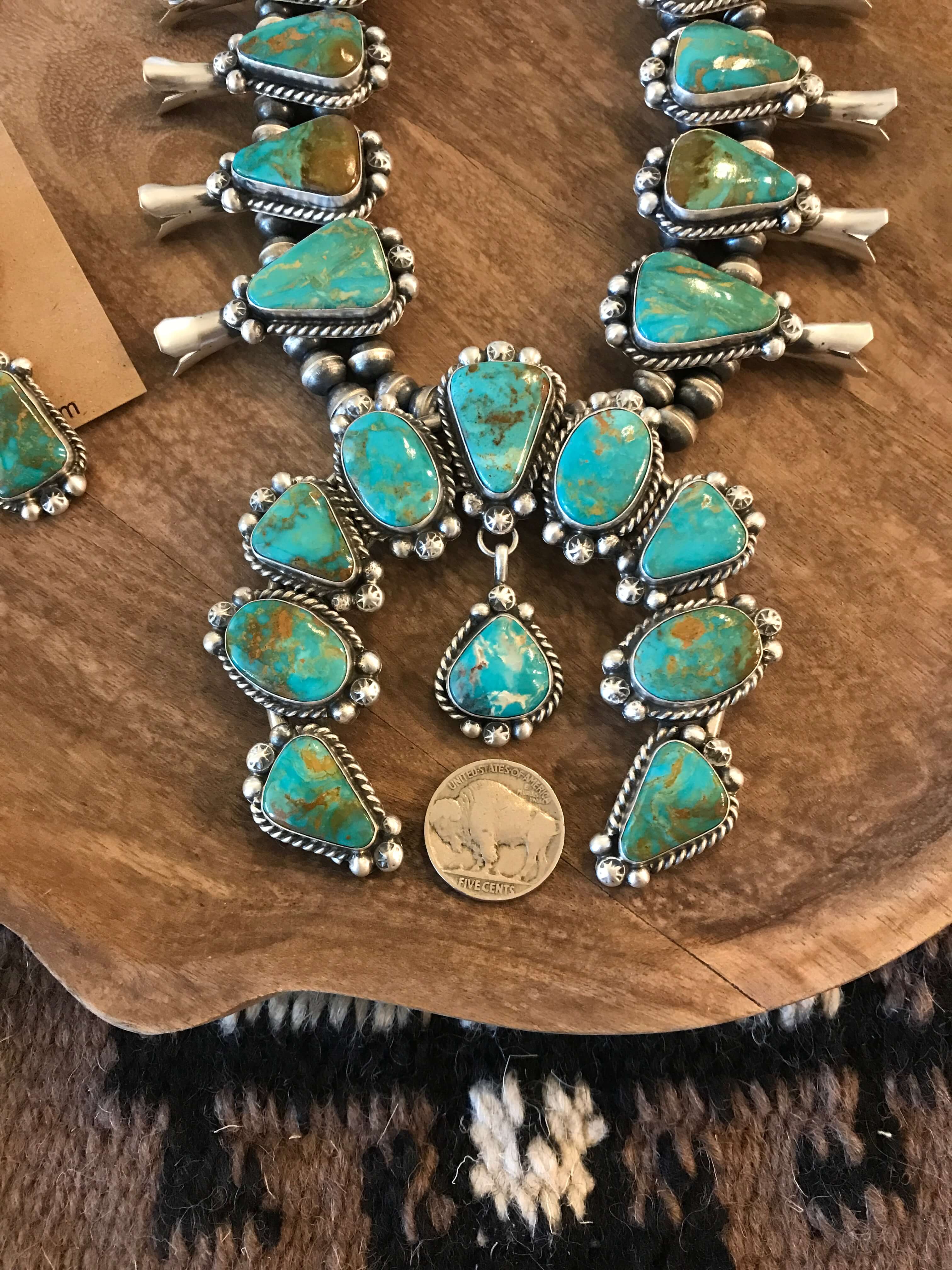 The Caledo Squash Blossom Necklace Set - Image 4