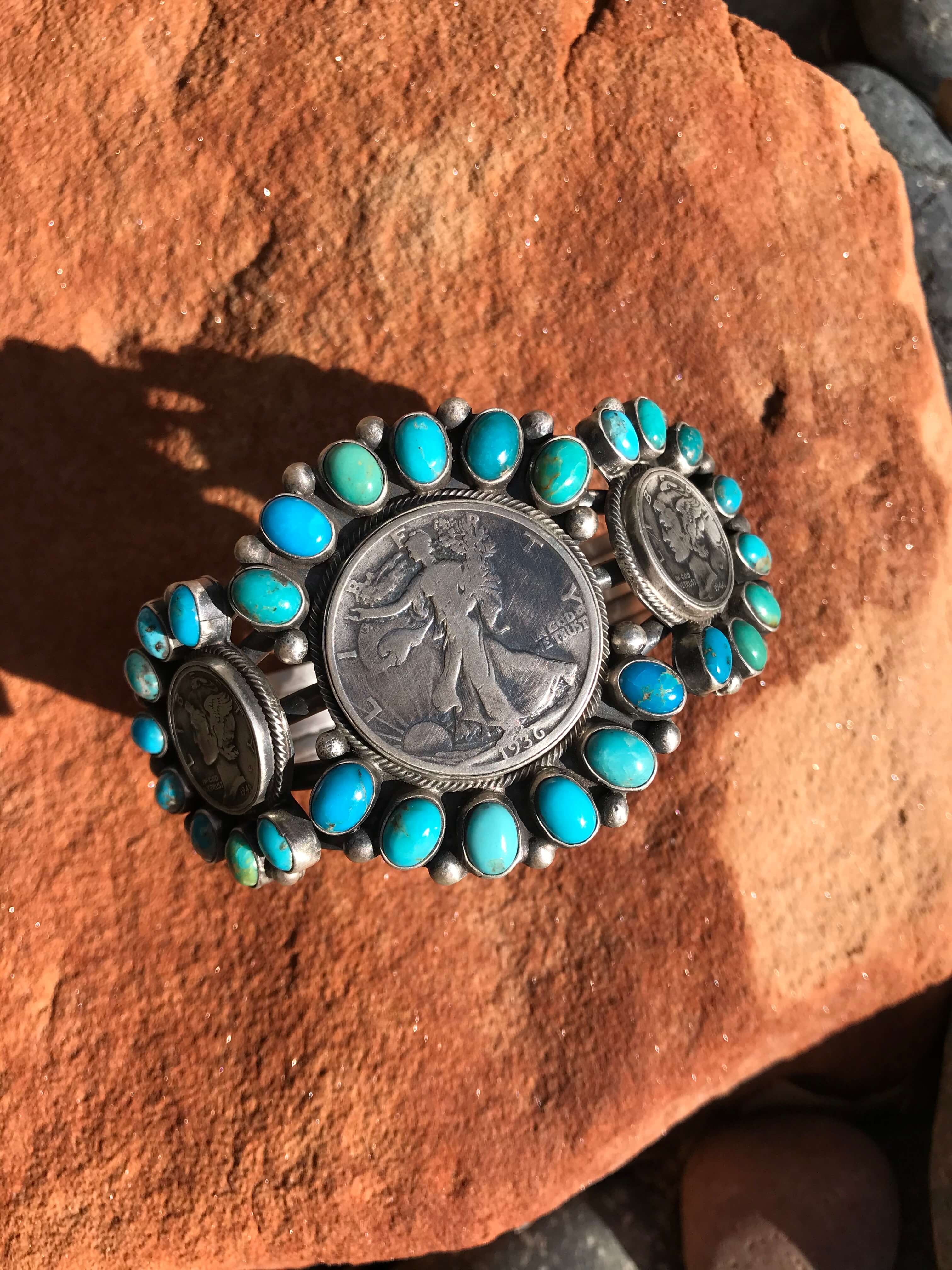The 1936 Turquoise Cuff - Image 6