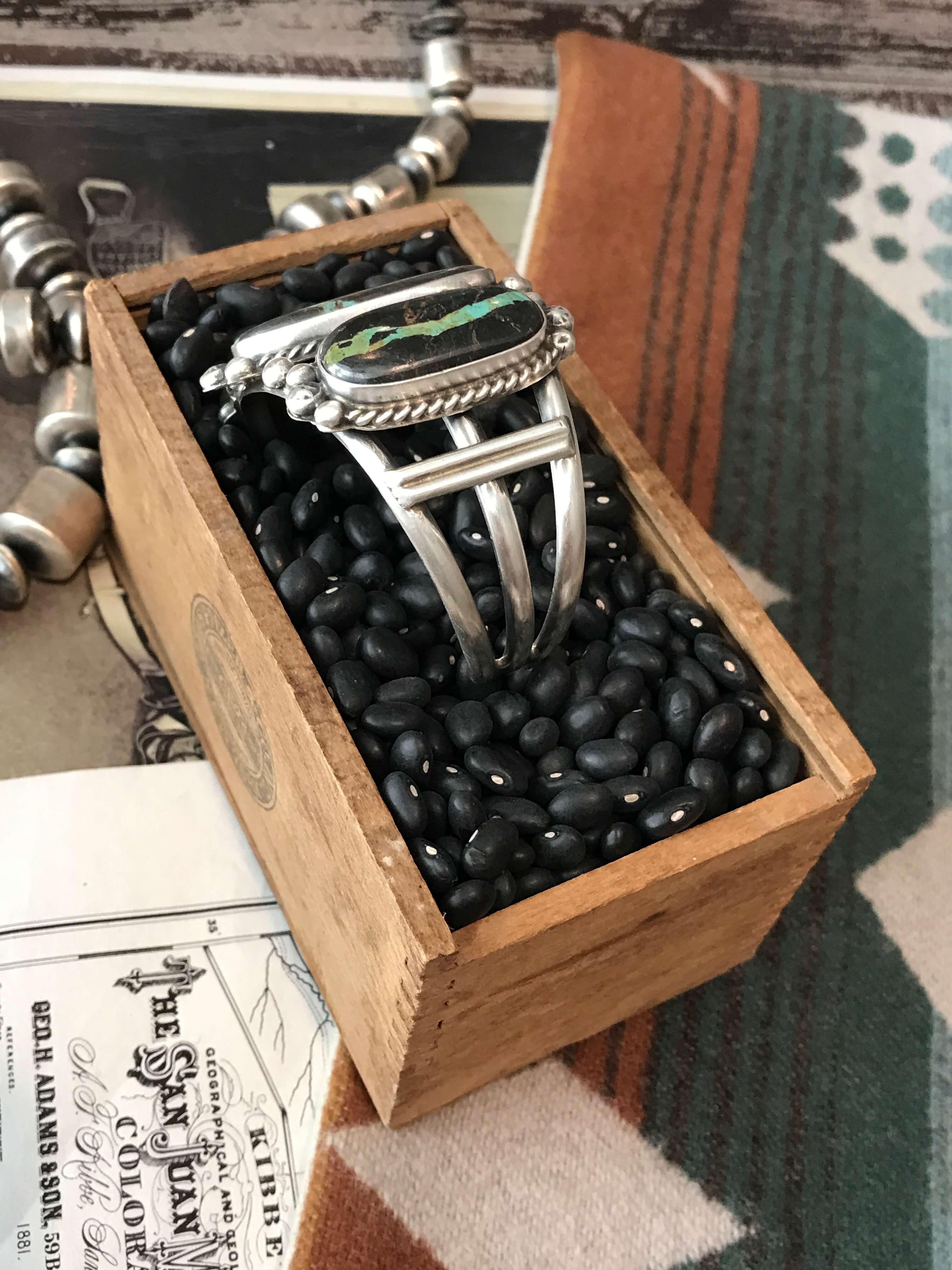 The 3 Stone Black Jack Cuff, 3 - Image 4