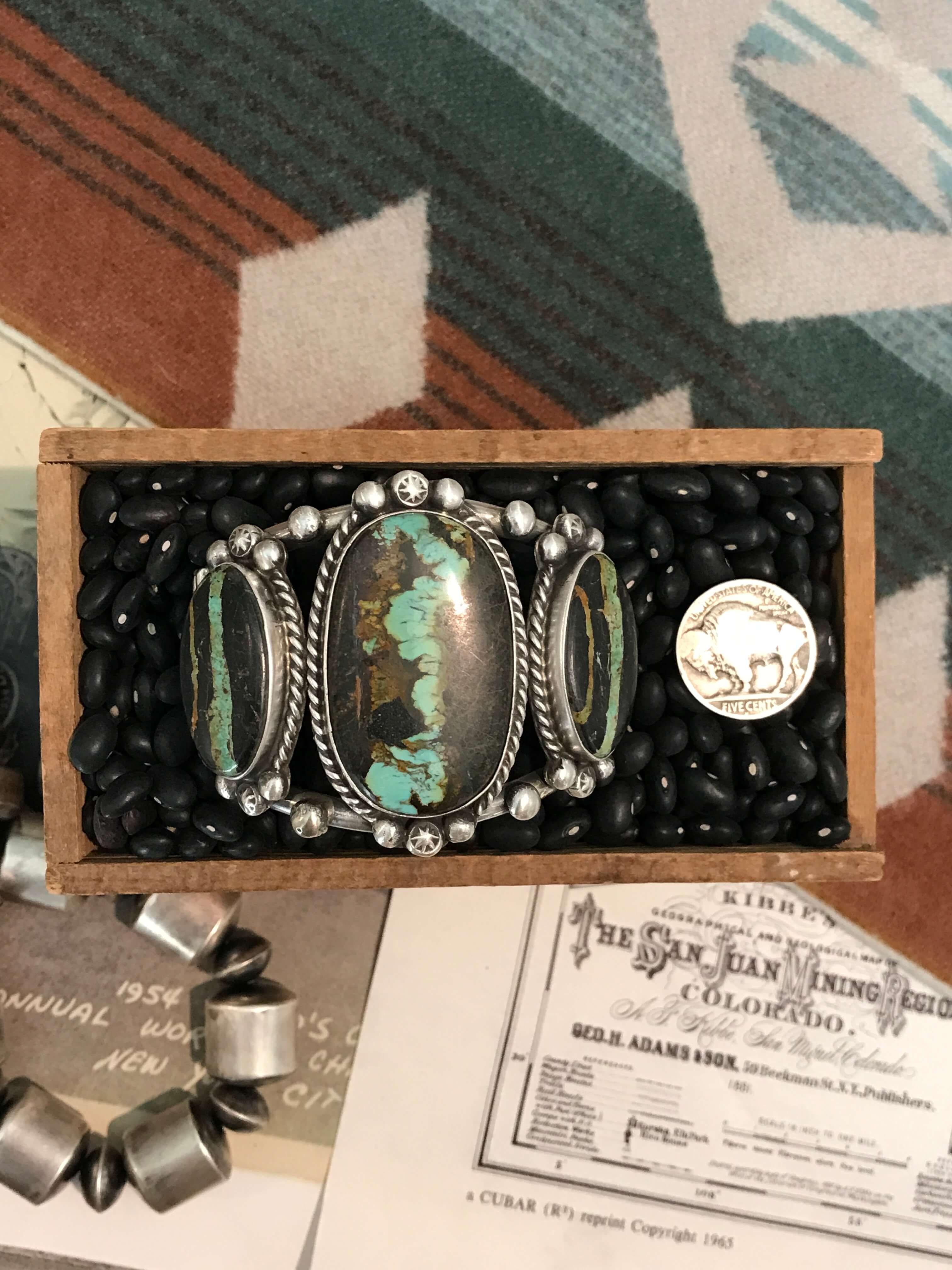 The 3 Stone Black Jack Cuff, 5 - Image 3