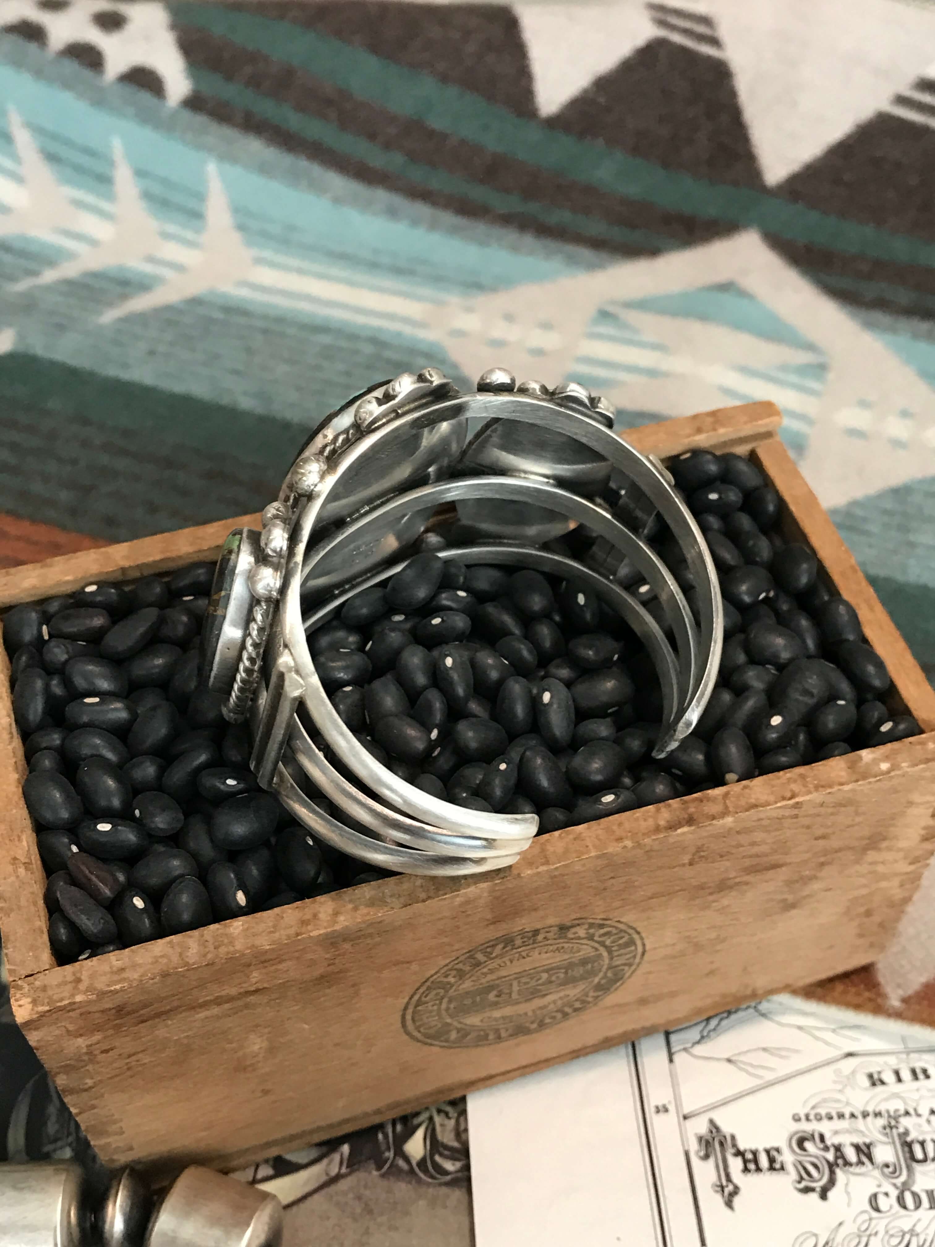 The 3 Stone Black Jack Cuff, 5 - Image 5