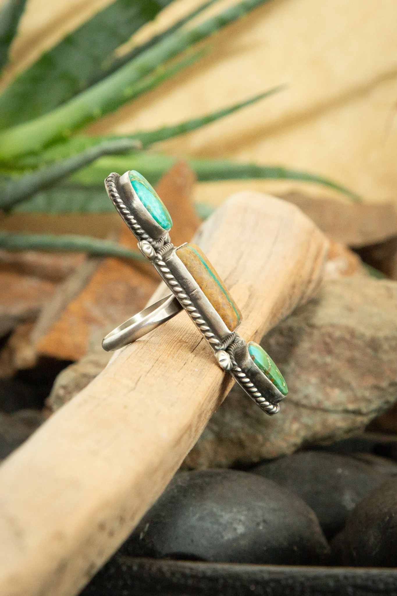 The Adjustable 3 Stone Ring, 1 - Image 3
