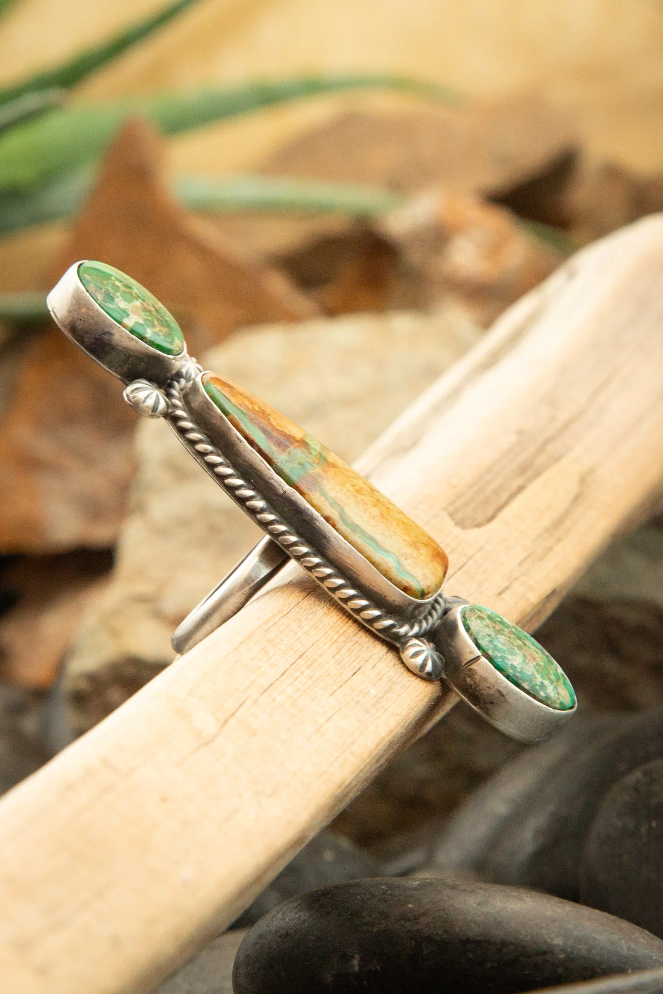 The Adjustable 3 Stone Ring, 3 - Image 3