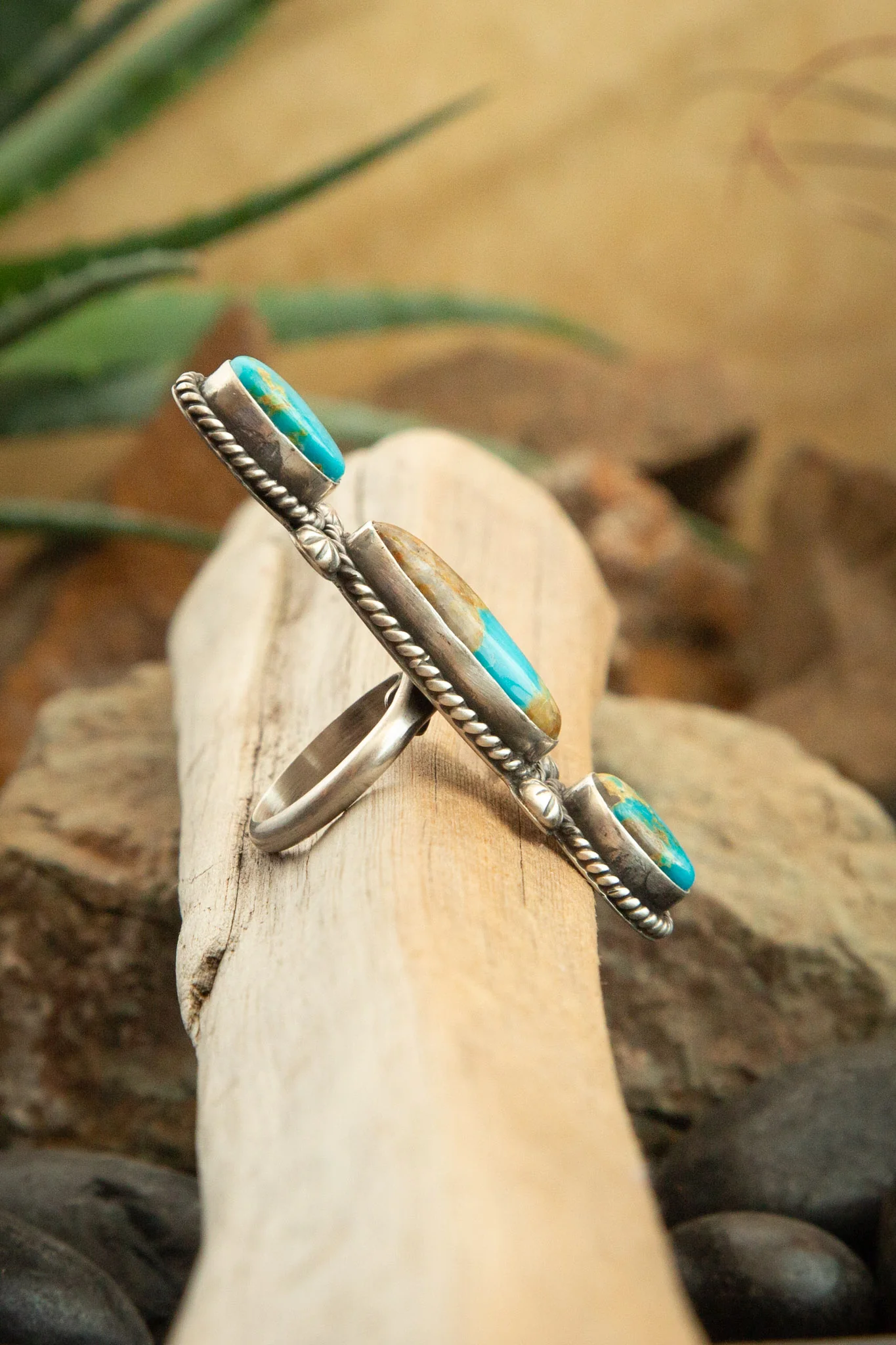 The Adjustable 3 Stone Ring, 5 - Image 4