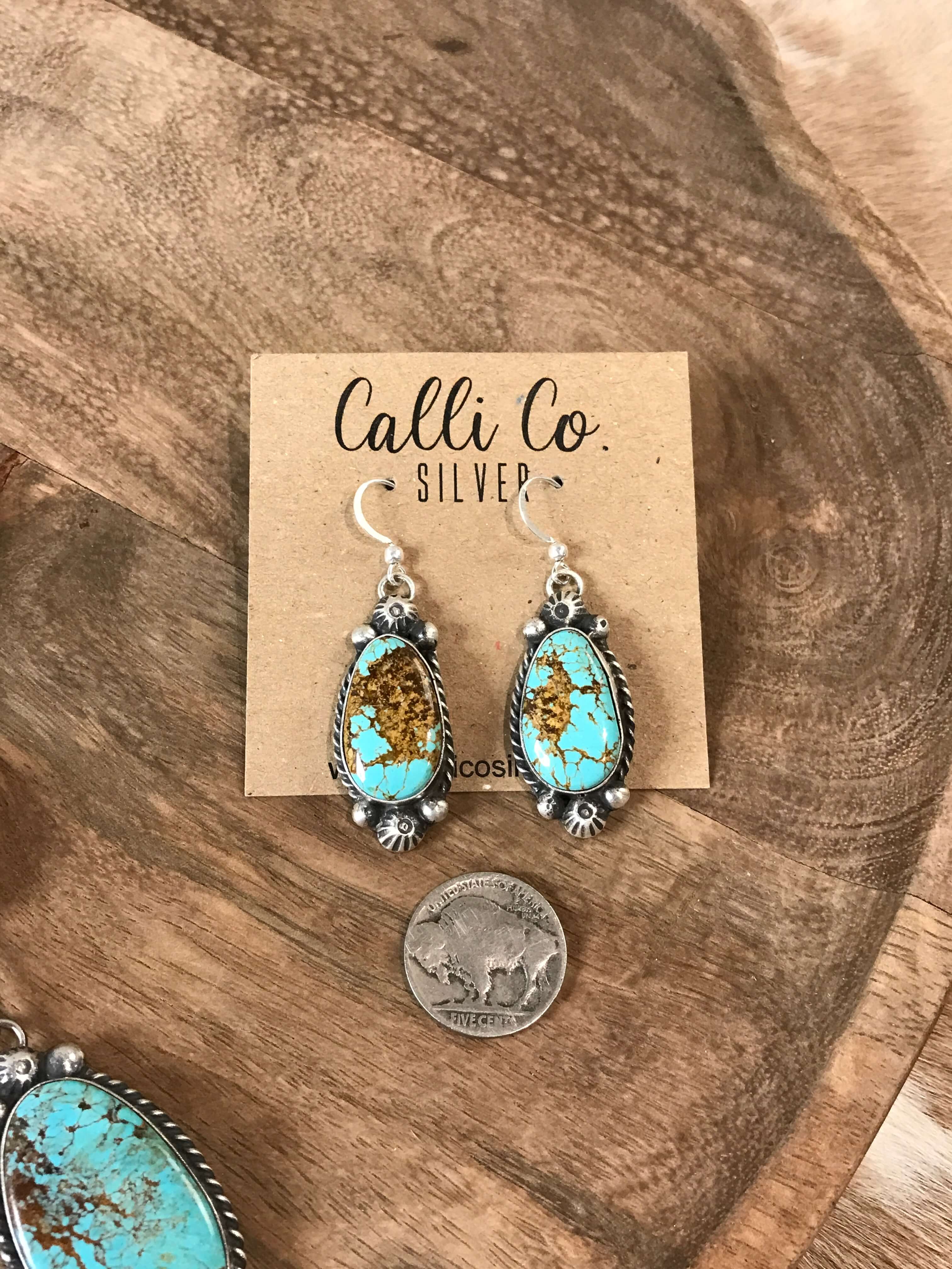 The Adler Turquoise Lariat Necklace Set - Image 5
