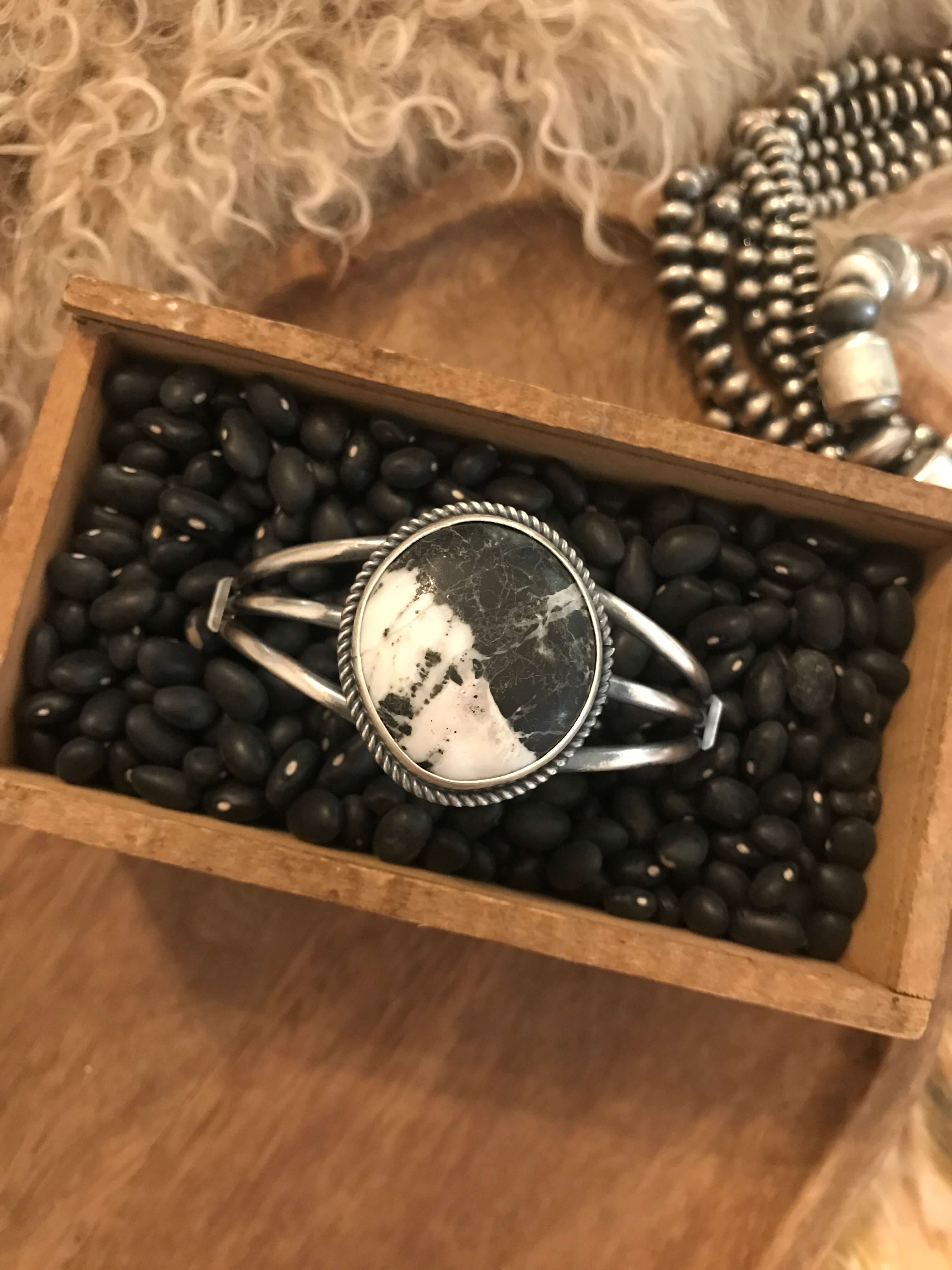 The Amado White Buffalo Cuff, 2 - Image 5