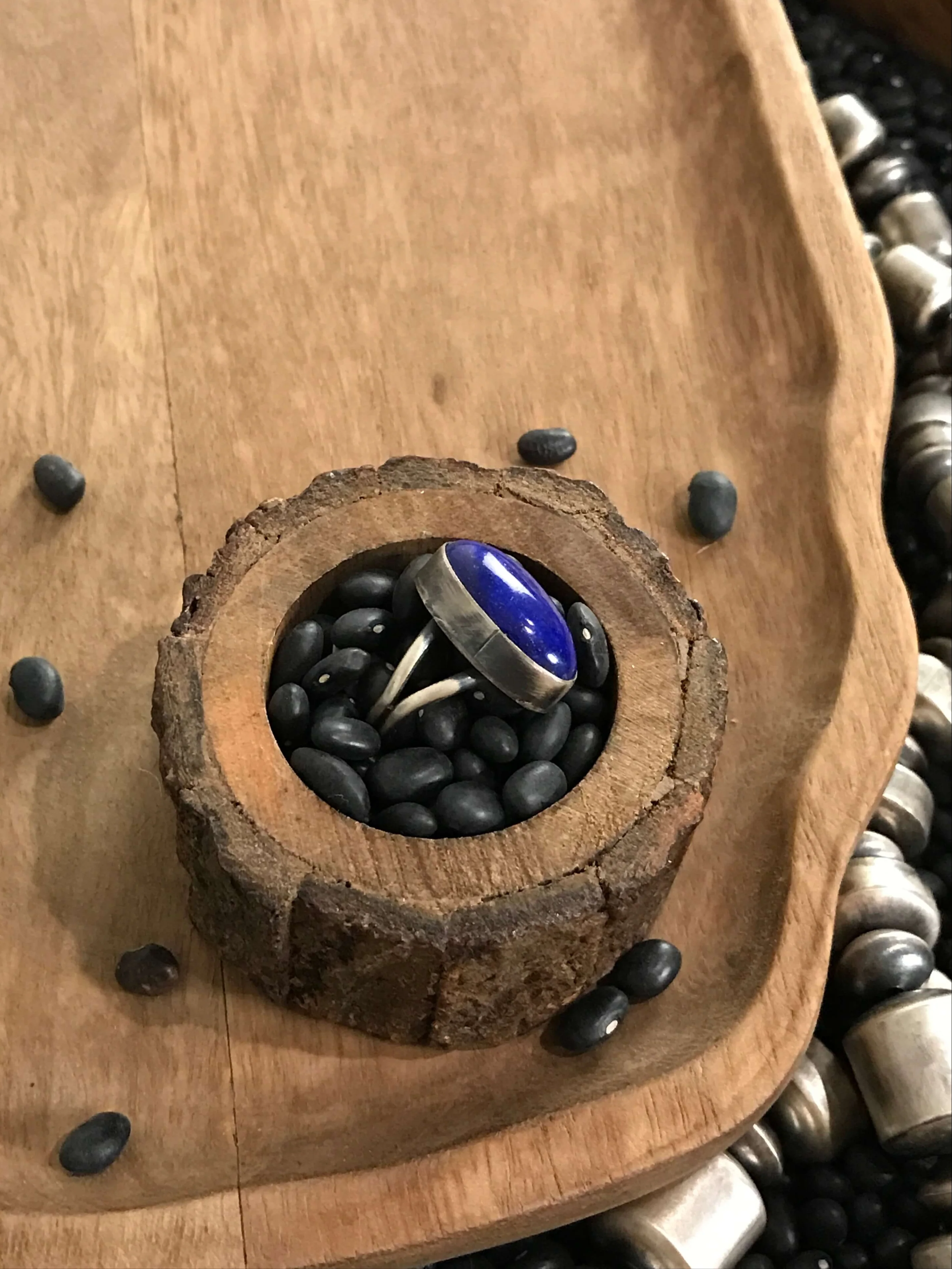 The Amity Ring in Lapis, Sz 5 - Image 2