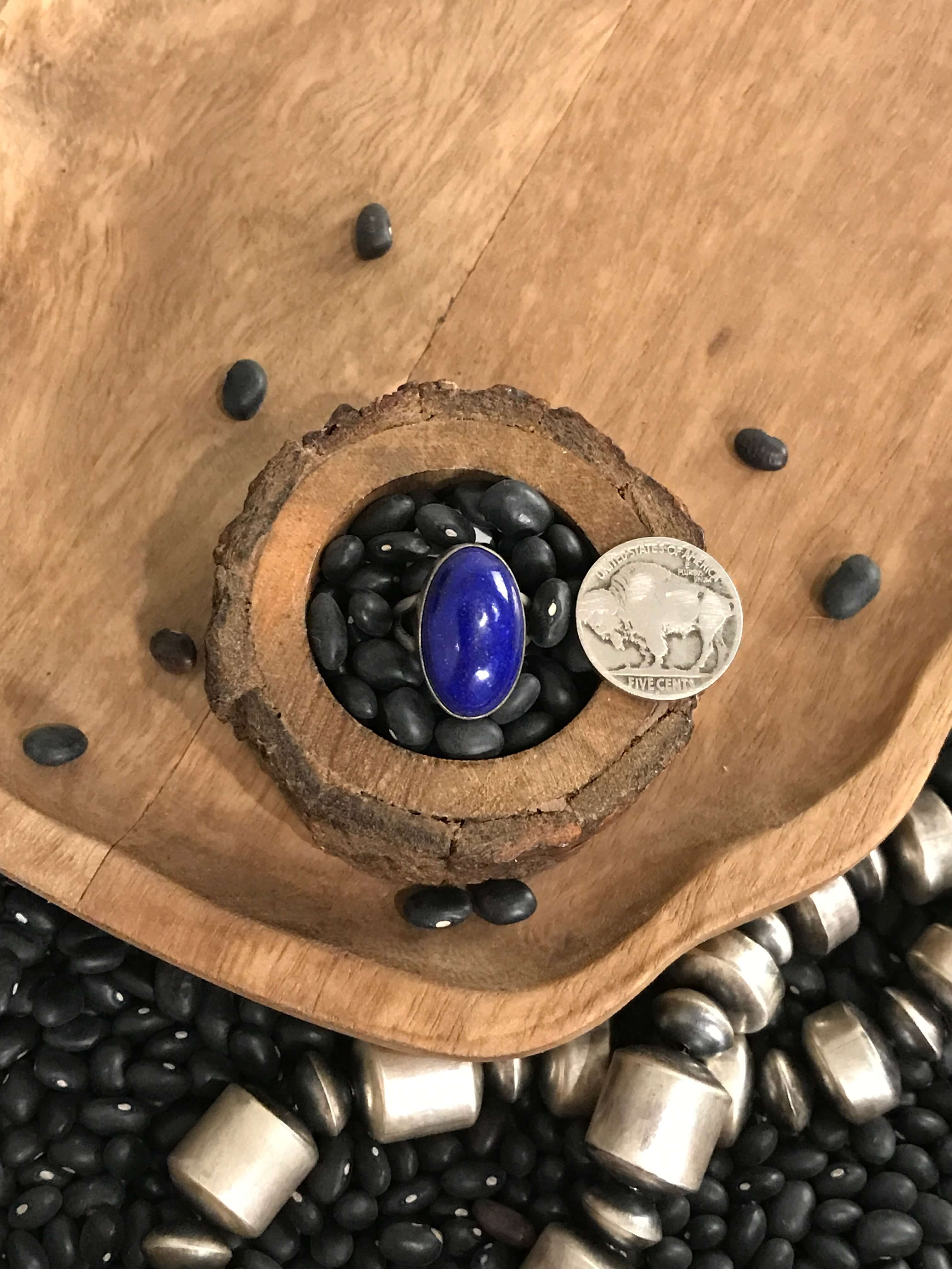 The Amity Ring in Lapis, Sz 5 - Image 3