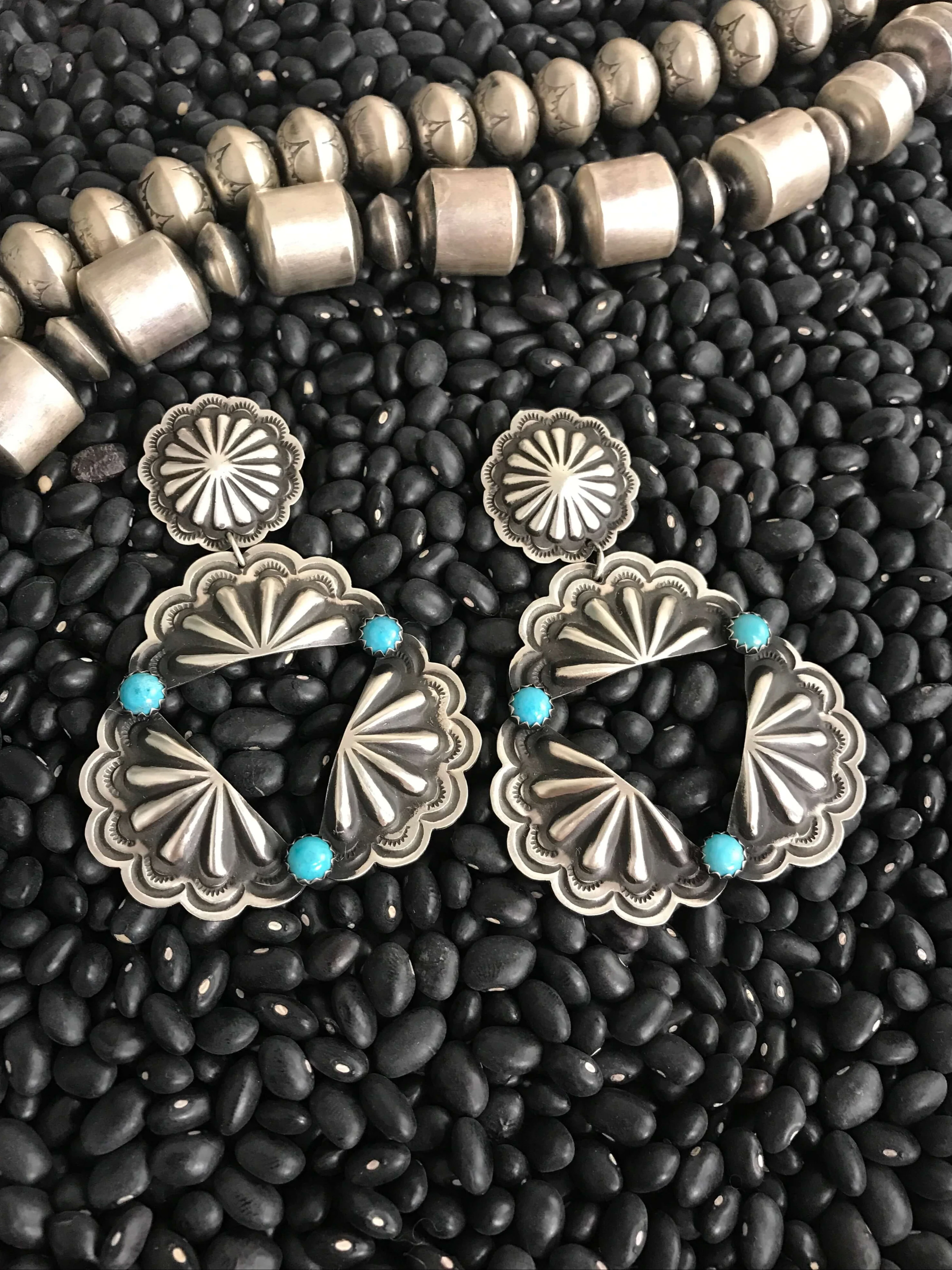 The Azalea Concho Earrings, 2 - Image 2