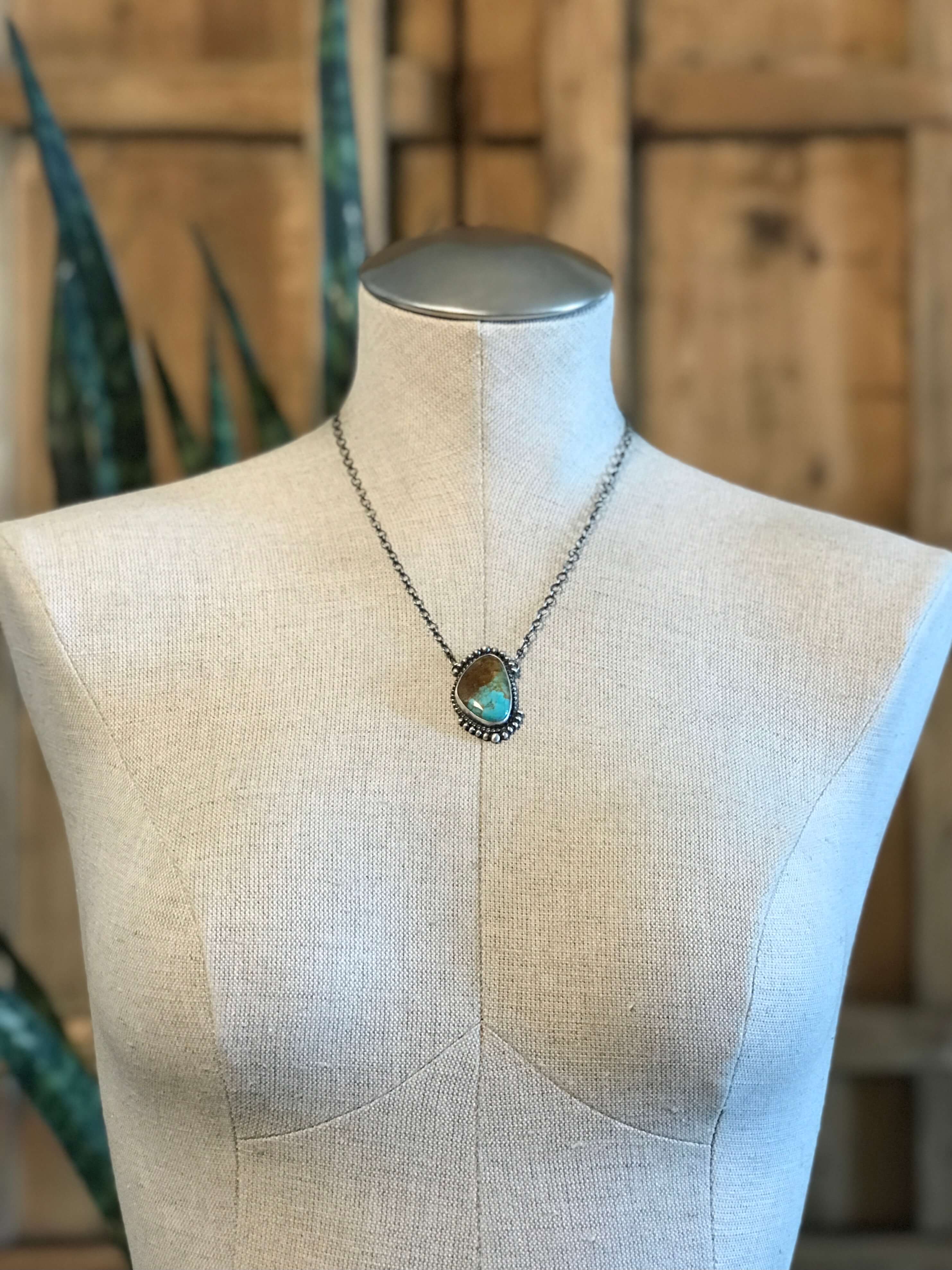 The Ballena Necklace in Turquoise, 1 - Image 2