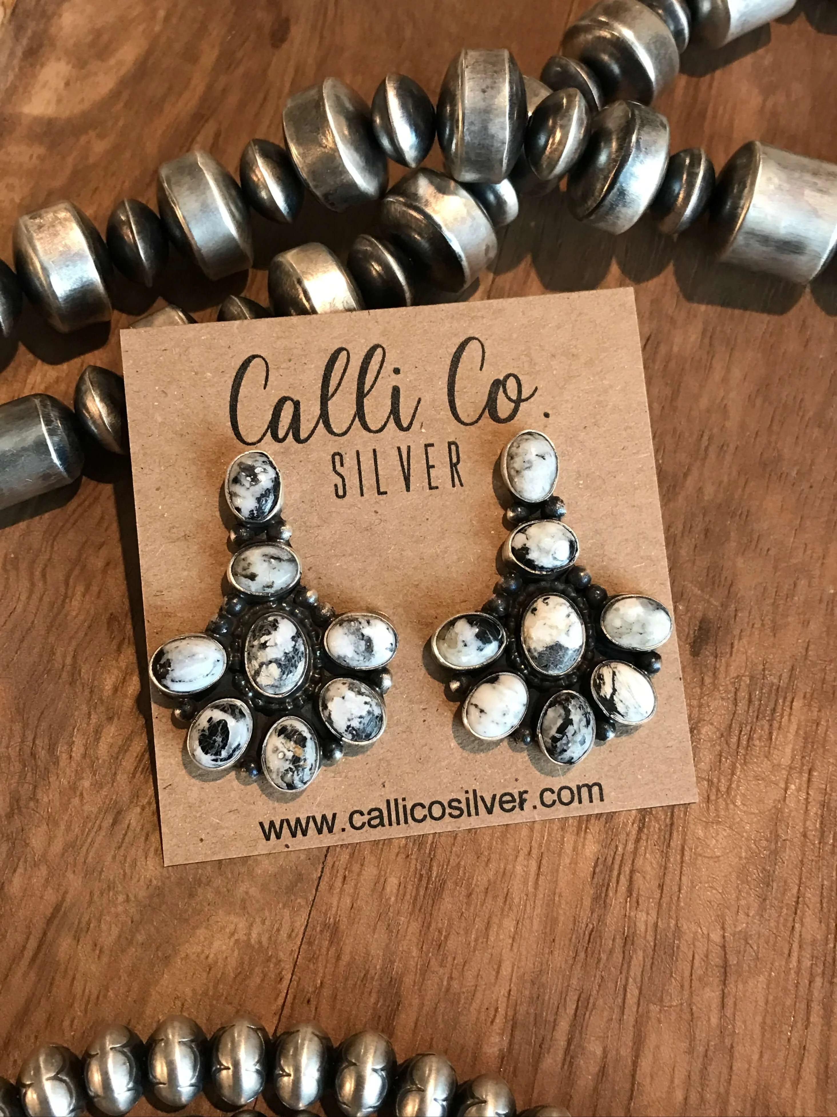 The Ballinger White Buffalo Earrings - Image 3