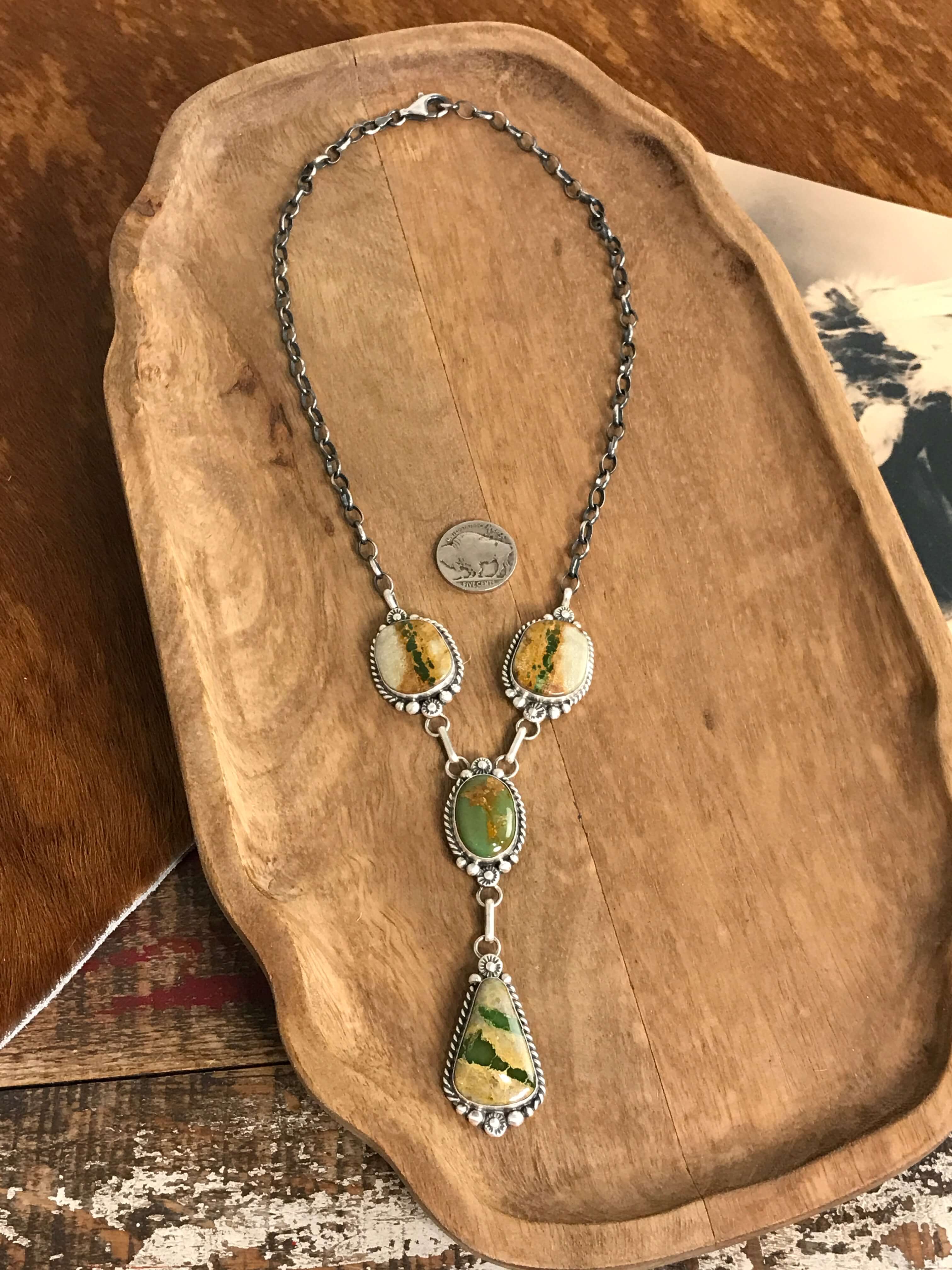 The Beck Lariat Necklace Set - Image 4