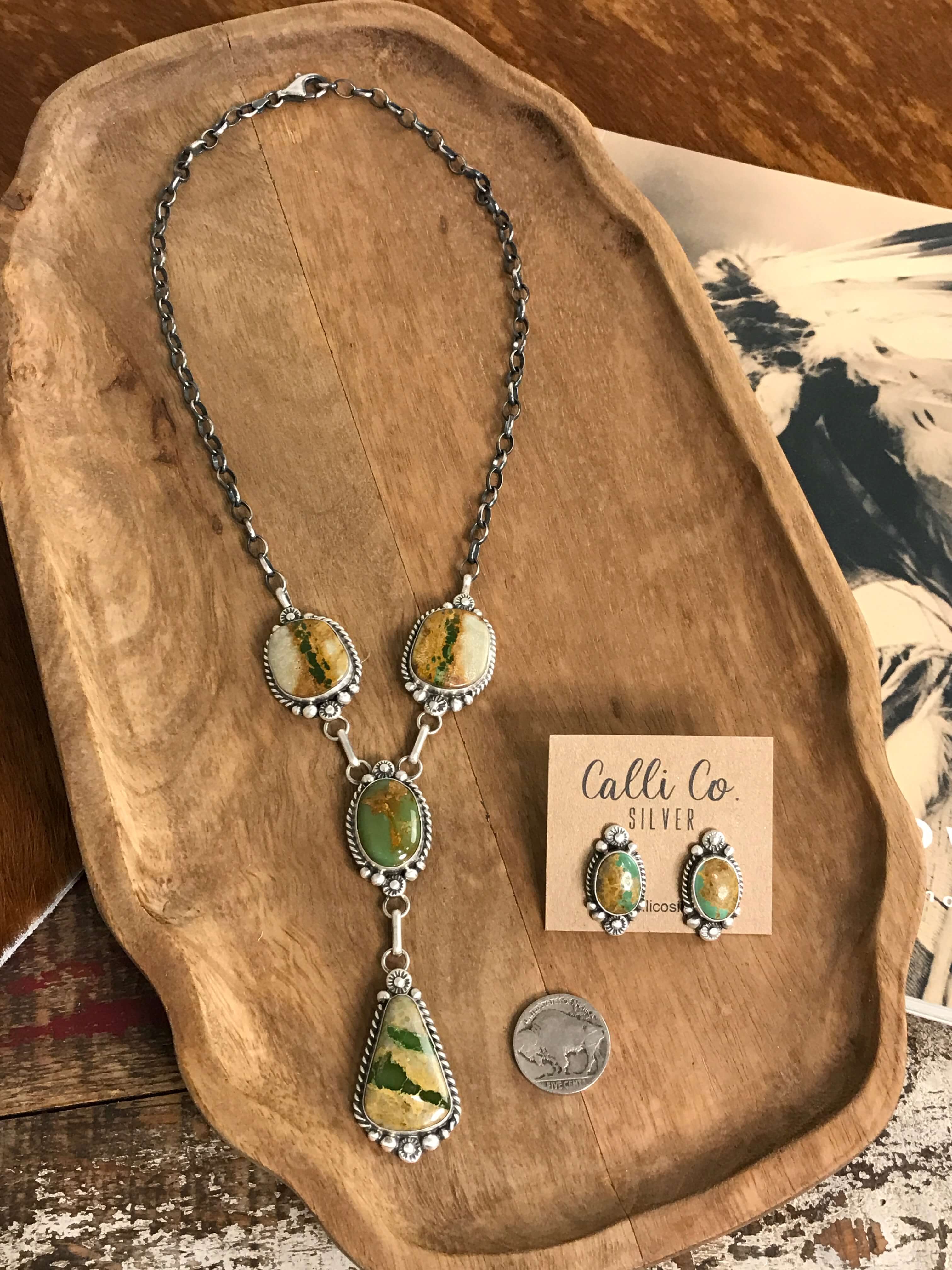 The Beck Lariat Necklace Set - Image 7