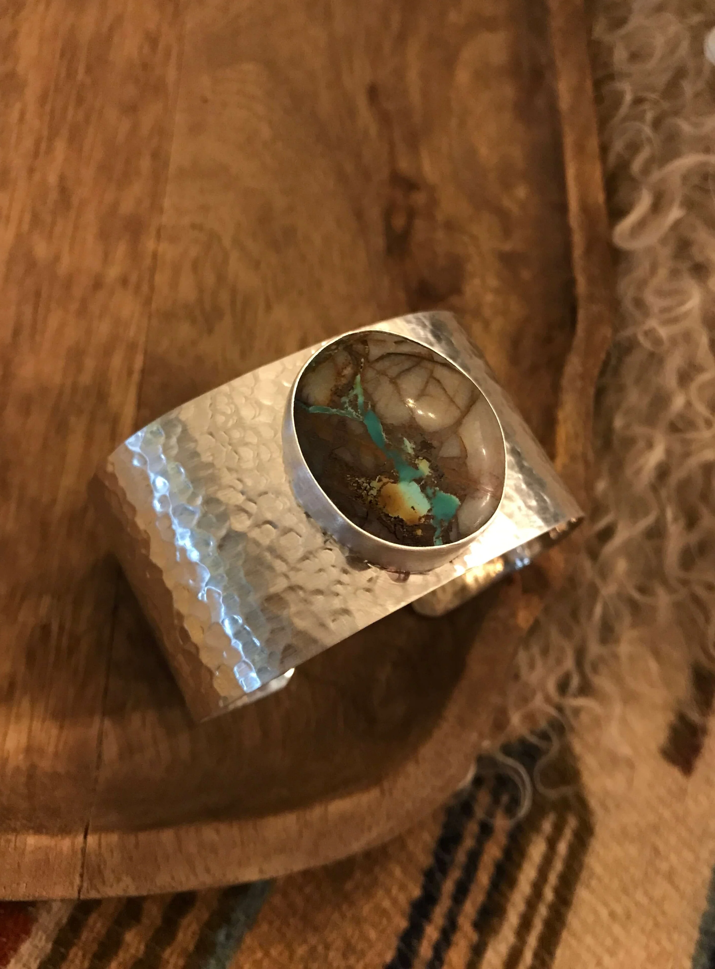 The Belle River Royston Turquoise Cuff, 1 - Image 2