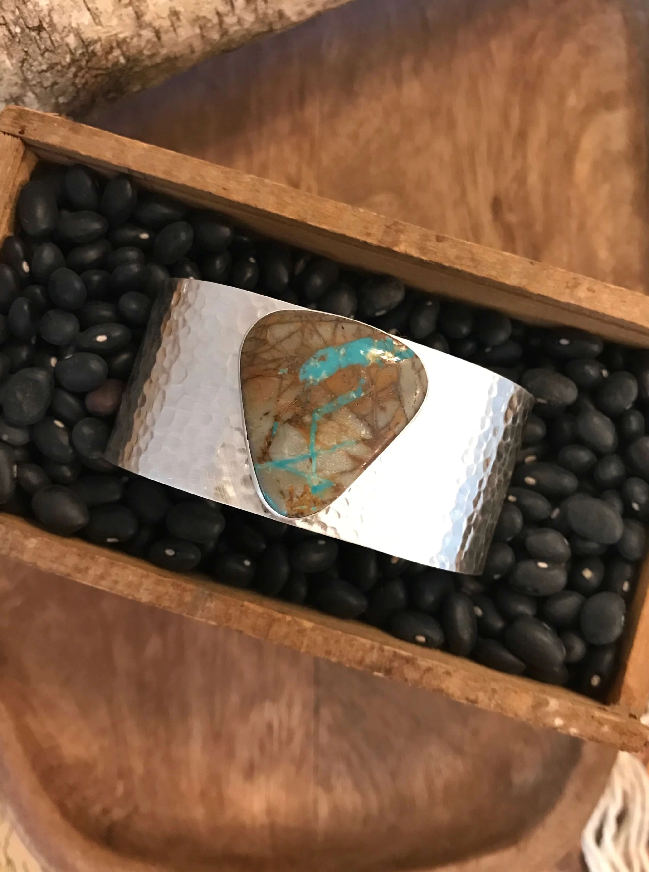 The Belle River Royston Turquoise Cuff, 4