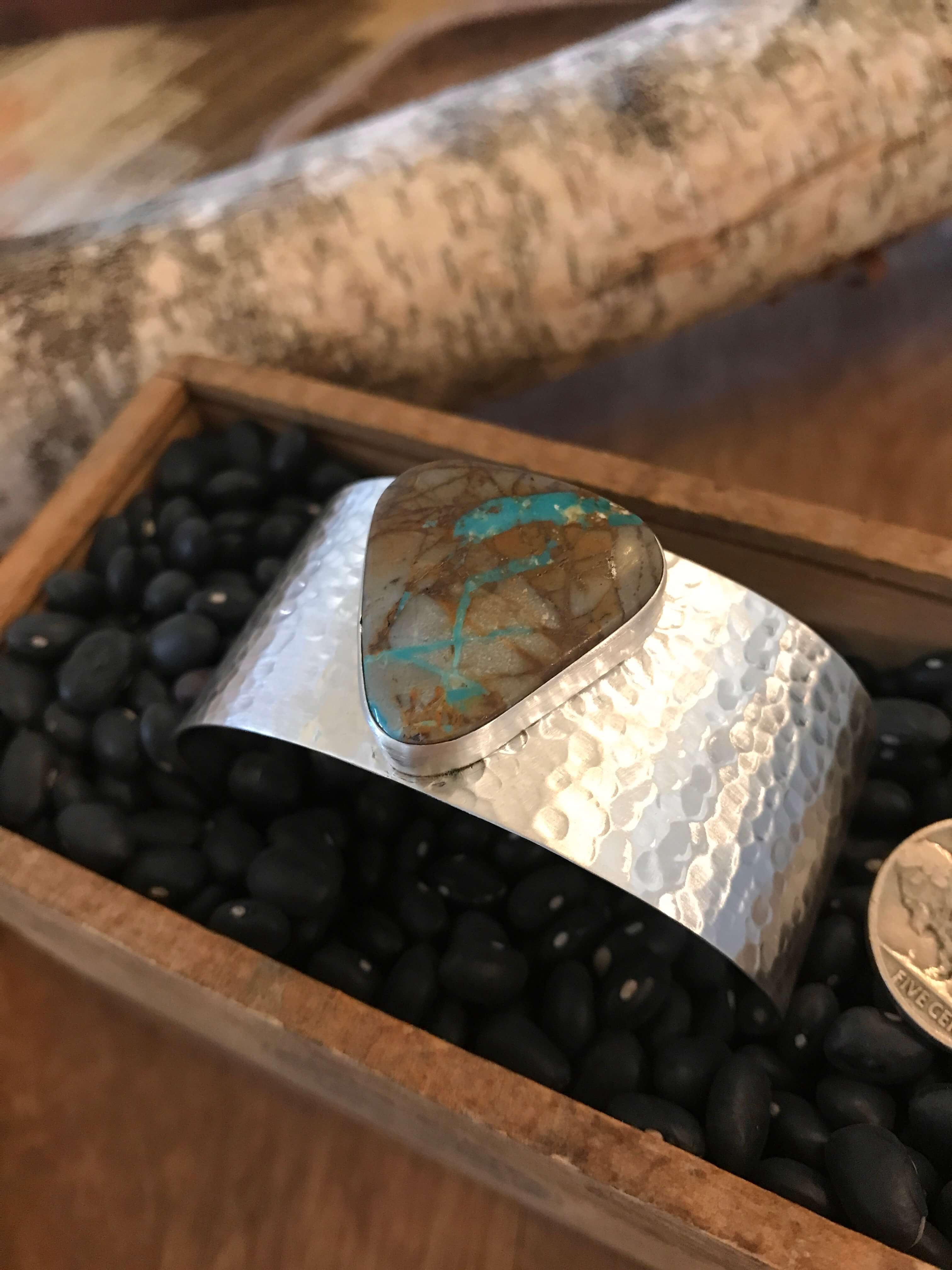 The Belle River Royston Turquoise Cuff, 4 - Image 6