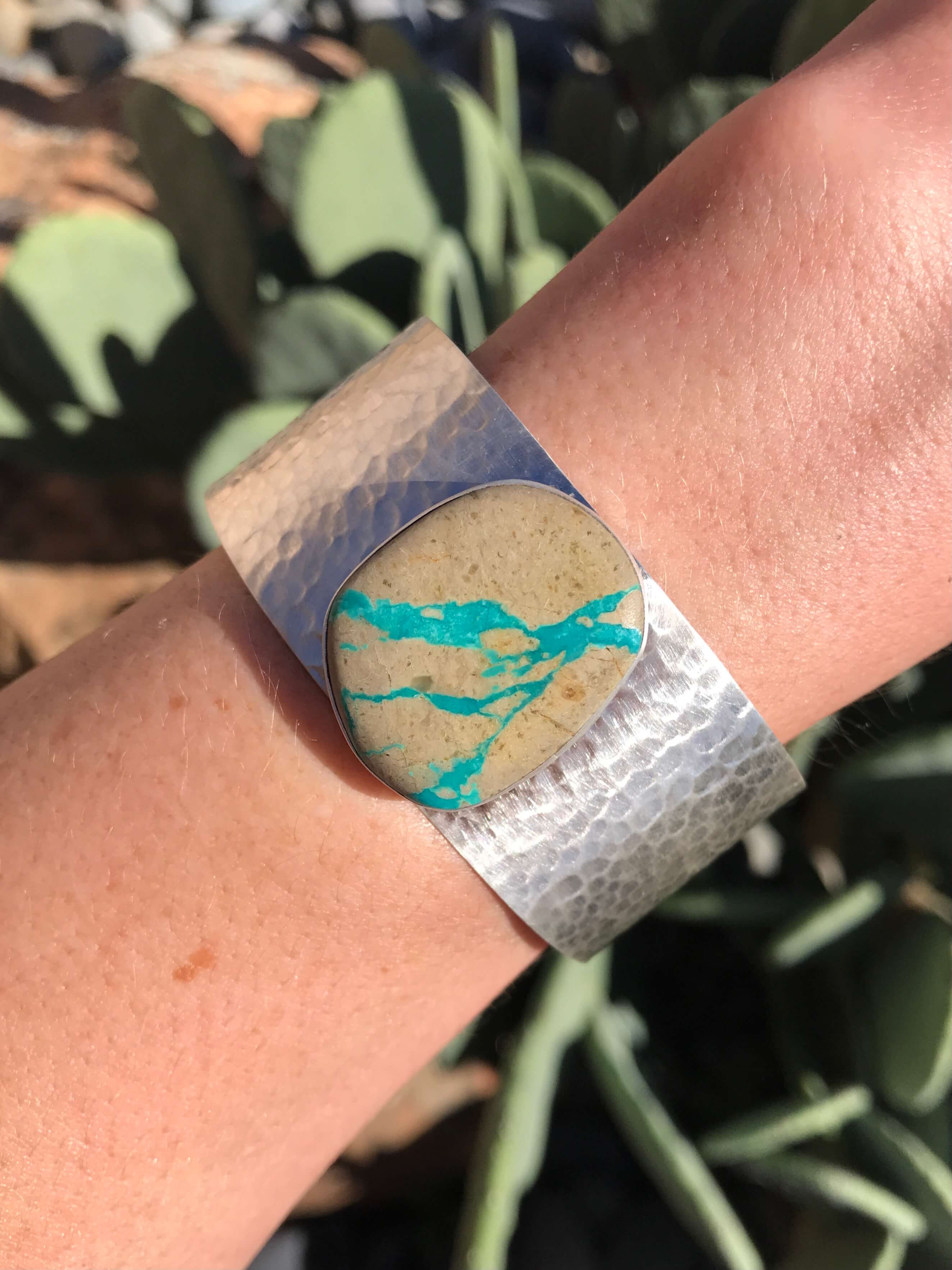The Belle River Royston Turquoise Cuff, 5 - Image 2