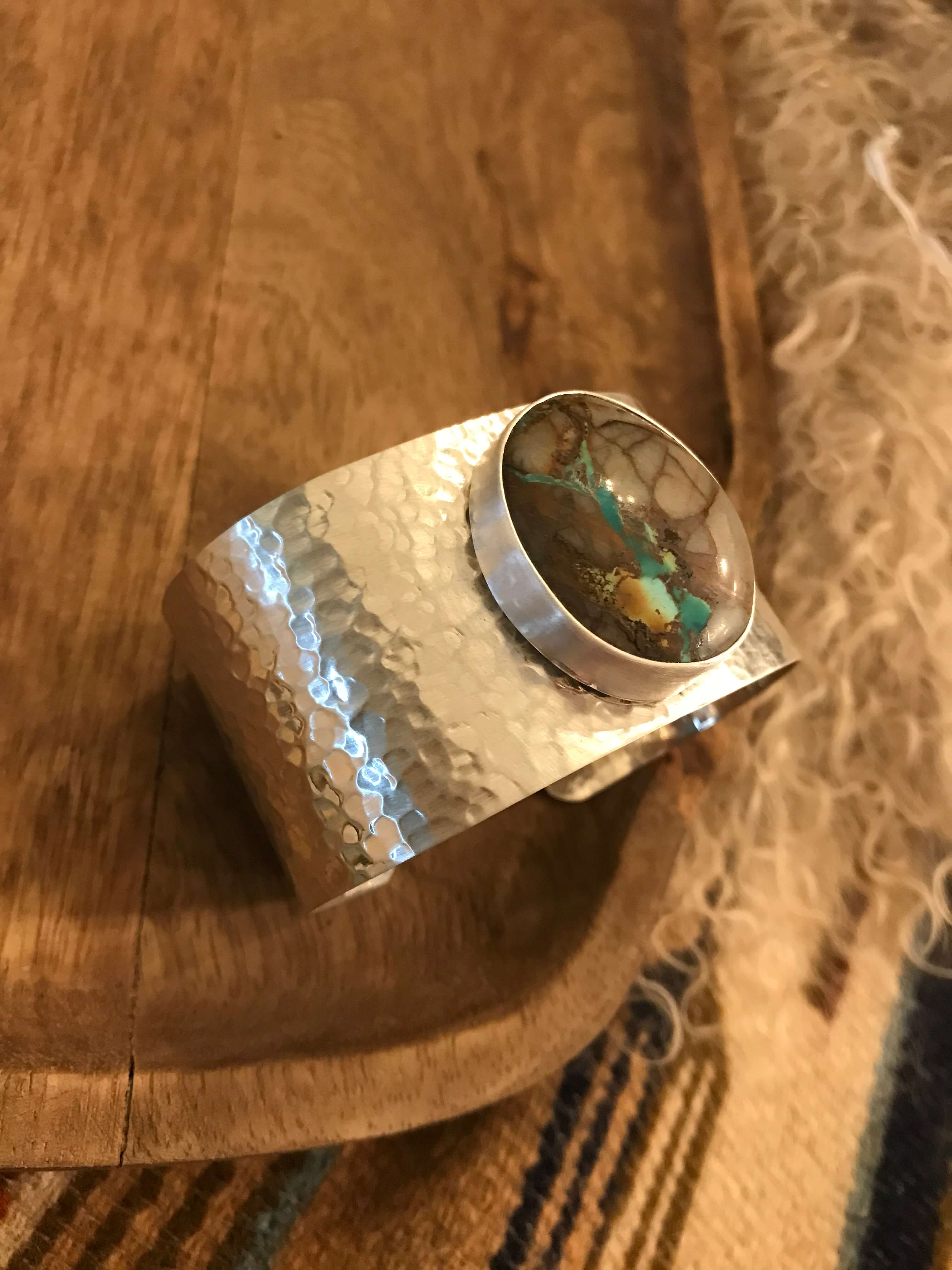 The Belle River Royston Turquoise Cuff, 1 - Image 5