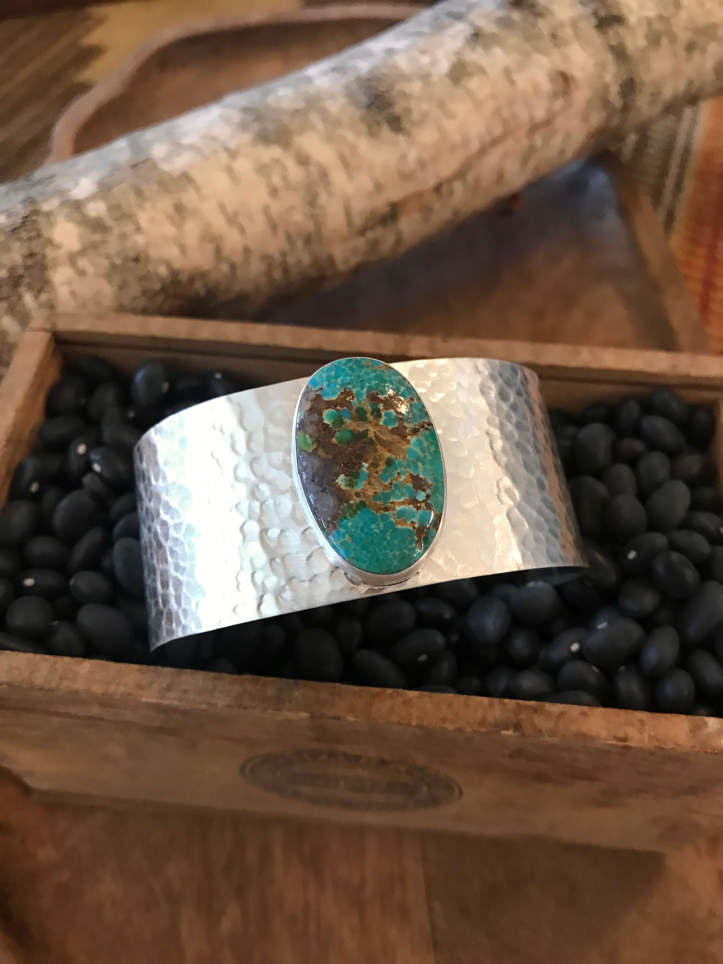 The Belle River Royston Turquoise Cuff, 8 - Image 3