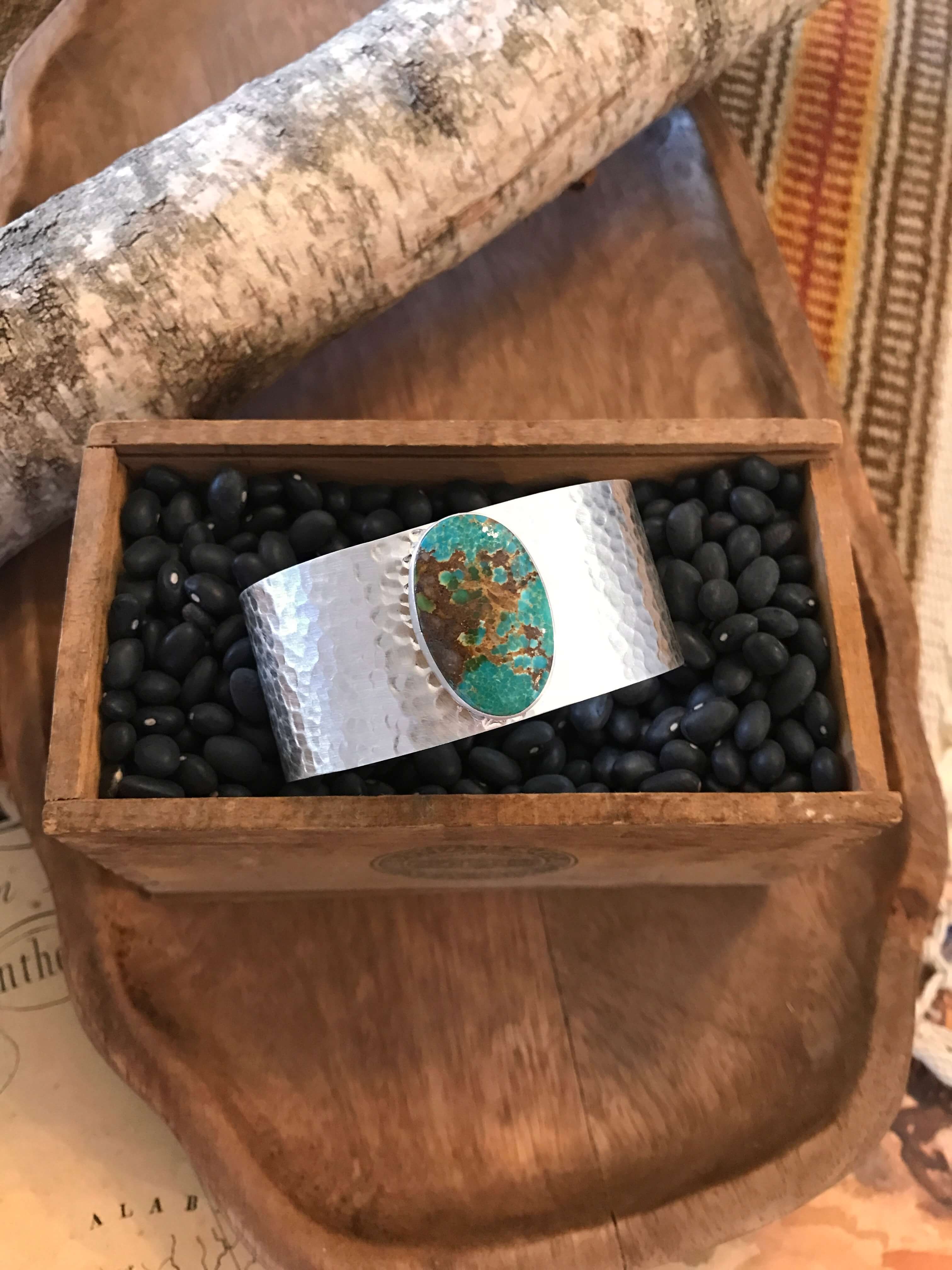 The Belle River Royston Turquoise Cuff, 8 - Image 5