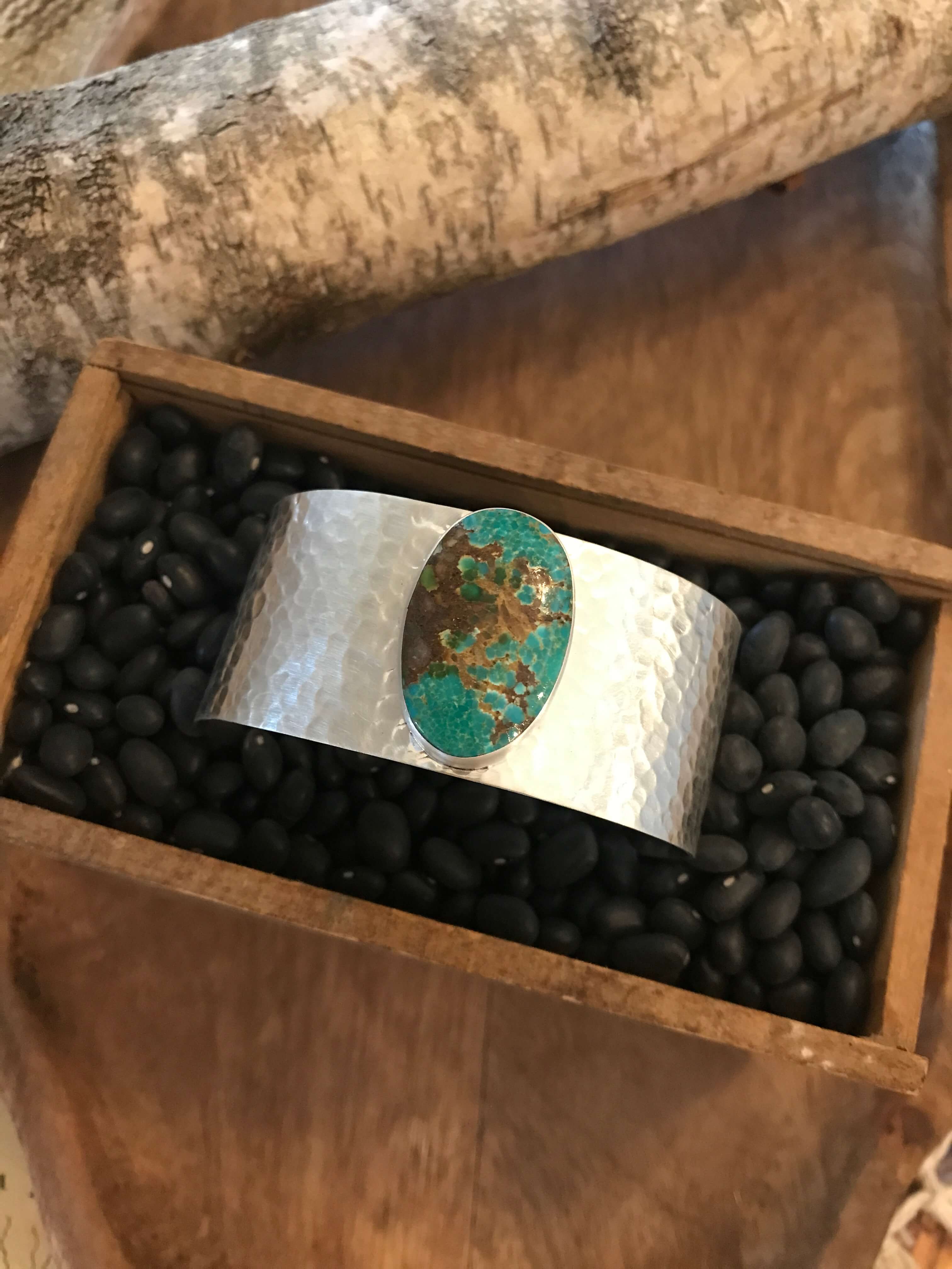 The Belle River Royston Turquoise Cuff, 8 - Image 6