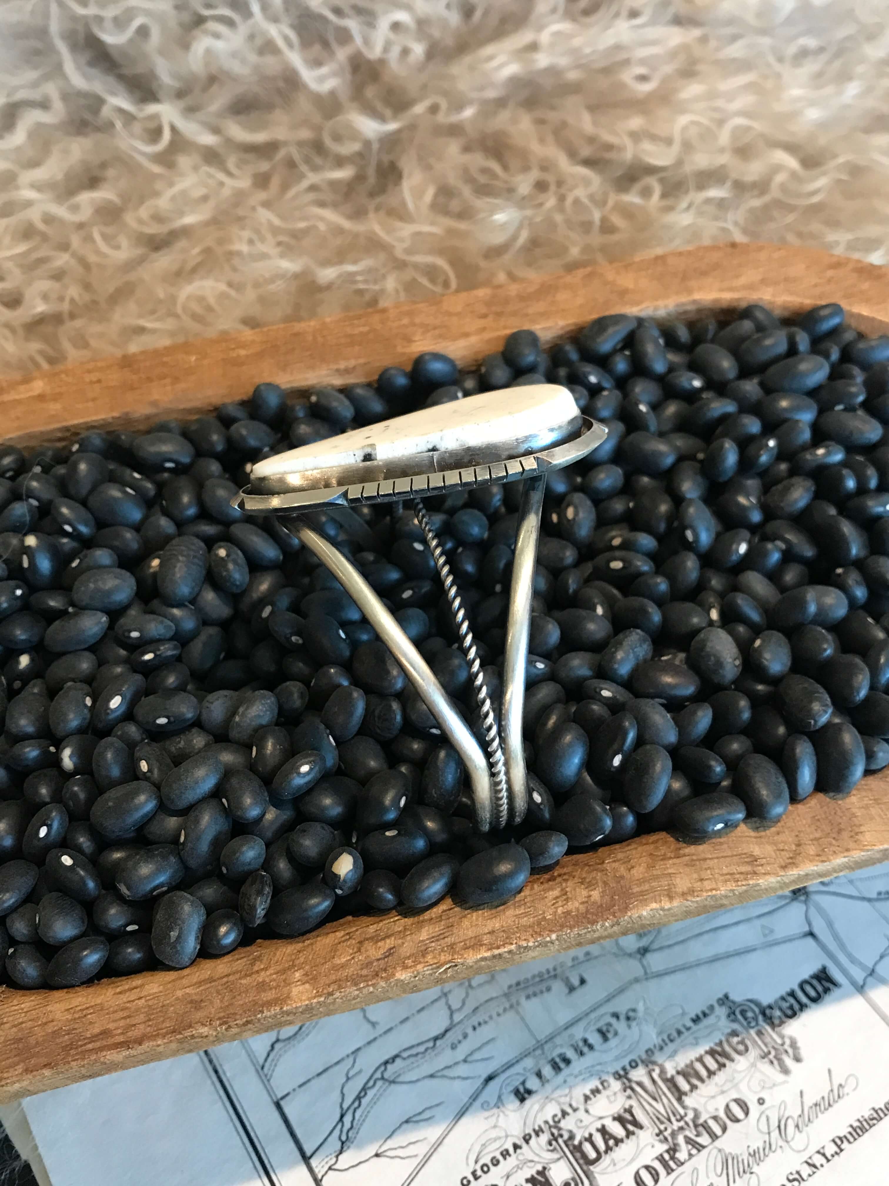 The Bergstrom White Buffalo Cuff - Image 3