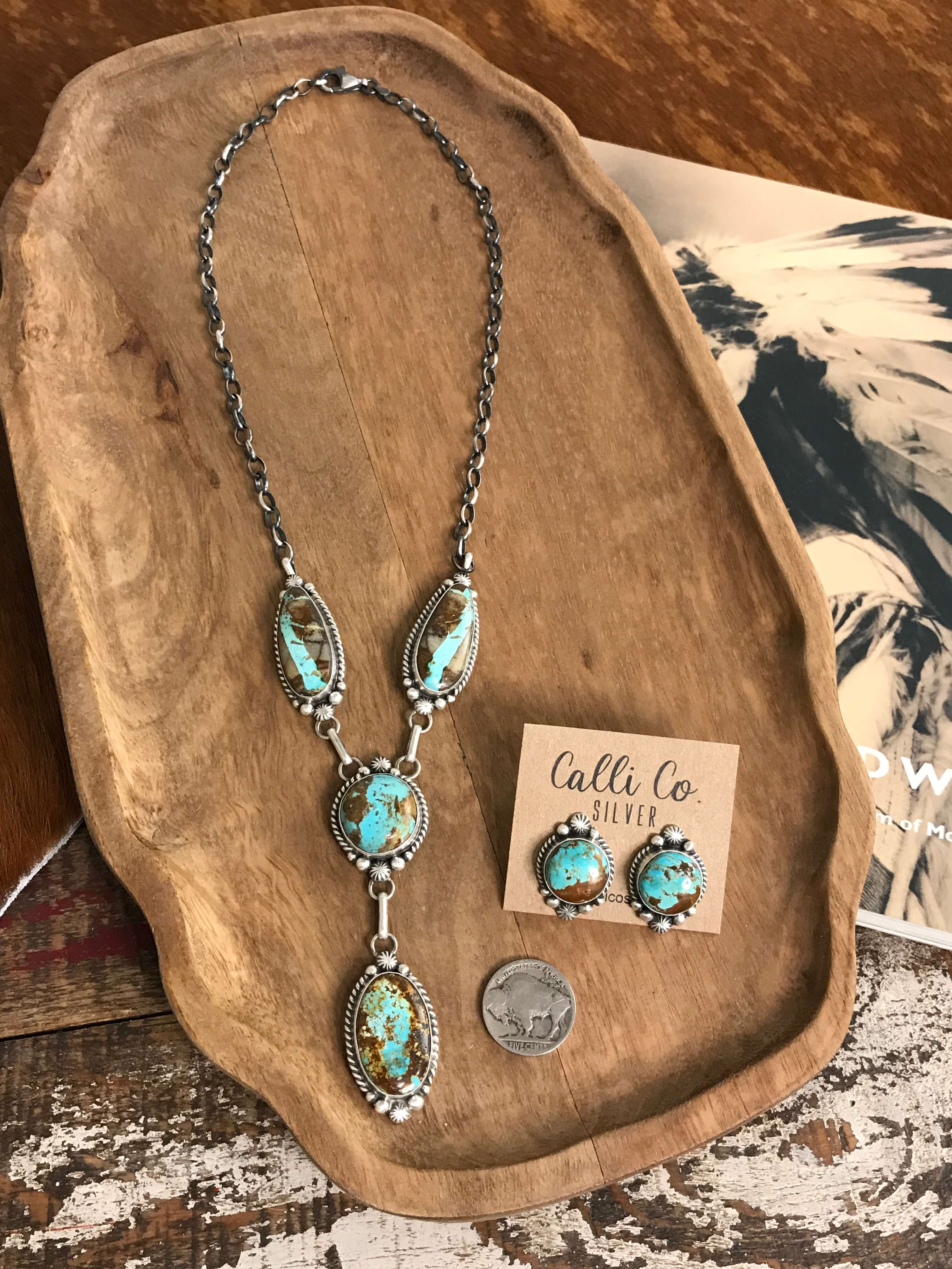 The Big Bend Lariat Necklace Set - Image 4