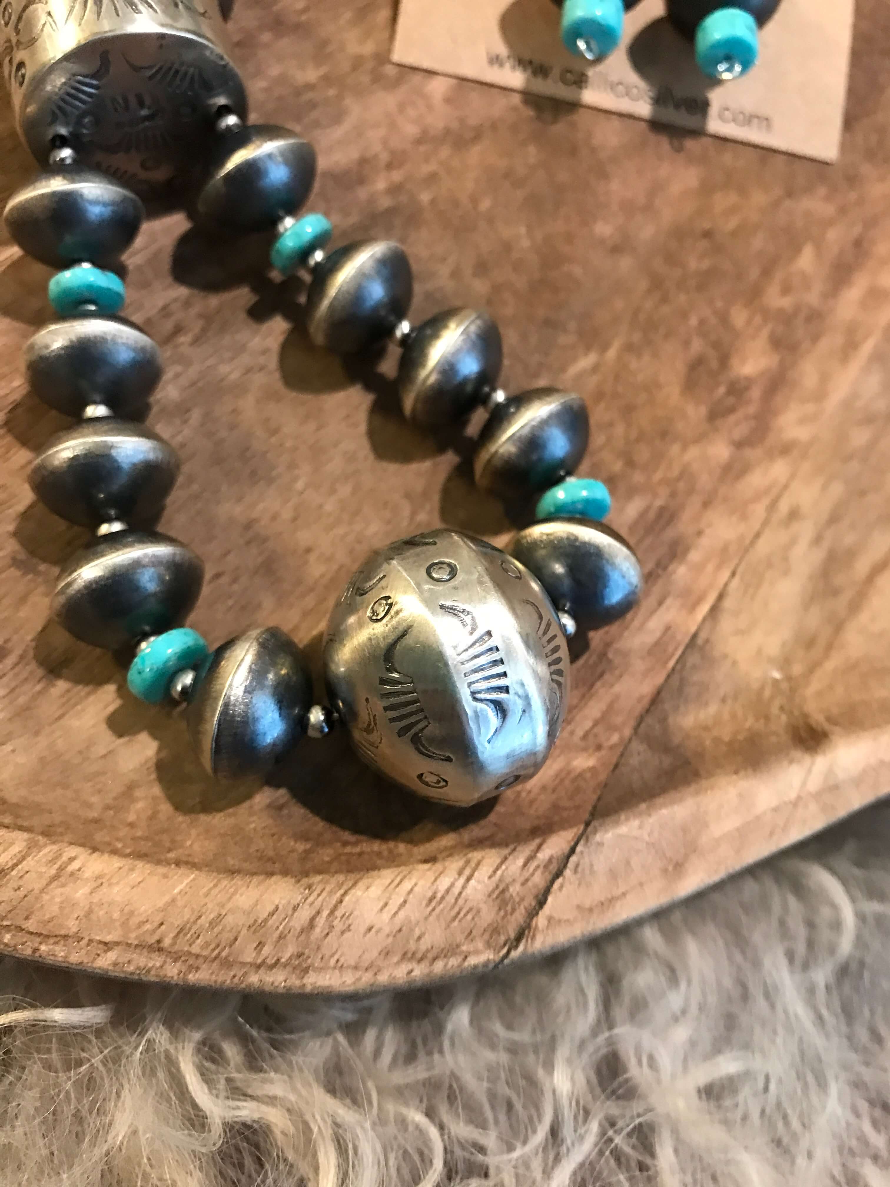 The Blainey Turquoise Jacla Necklace Set - Image 2