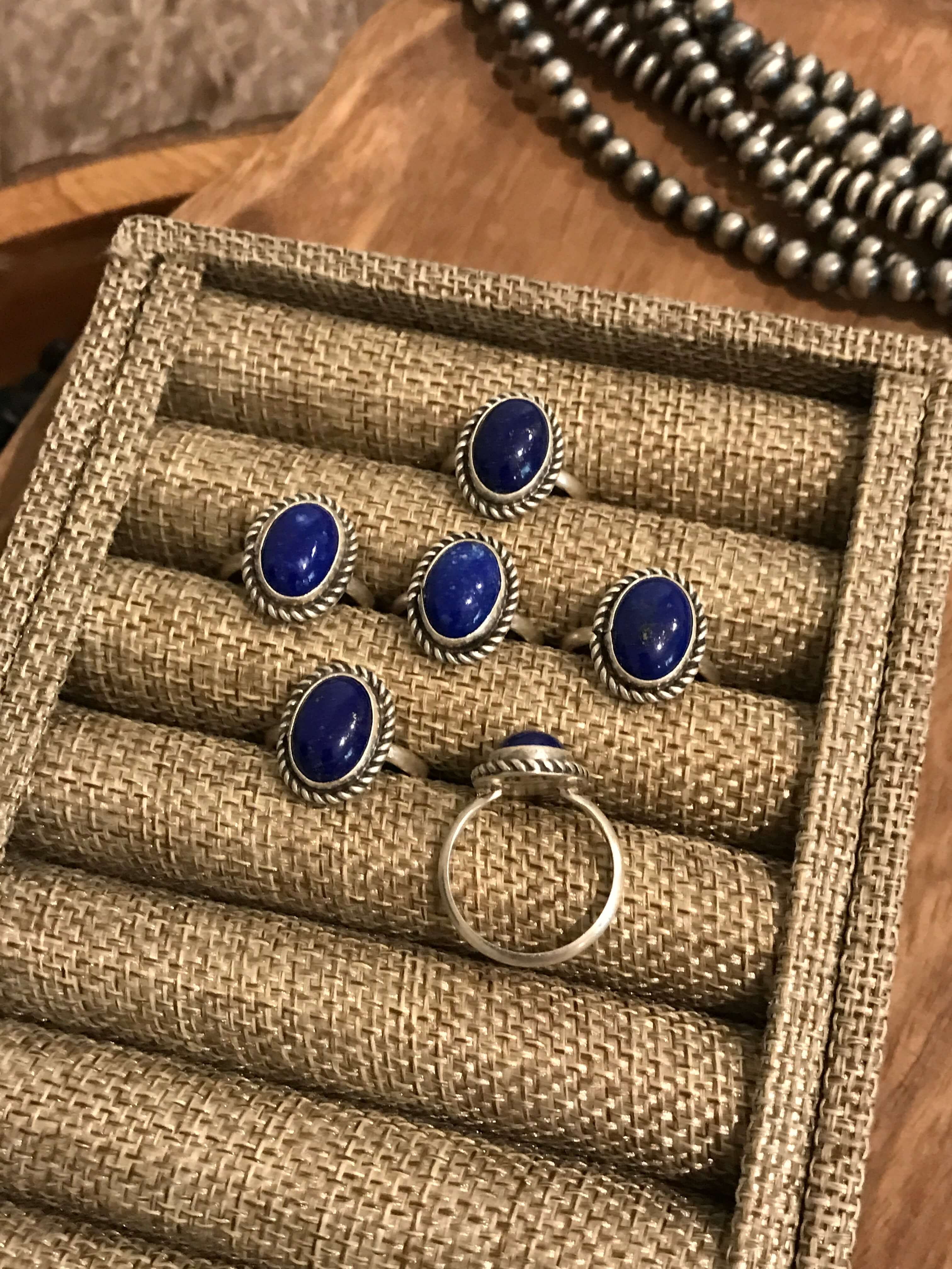 The Bolivar Rings in Lapis - Image 3