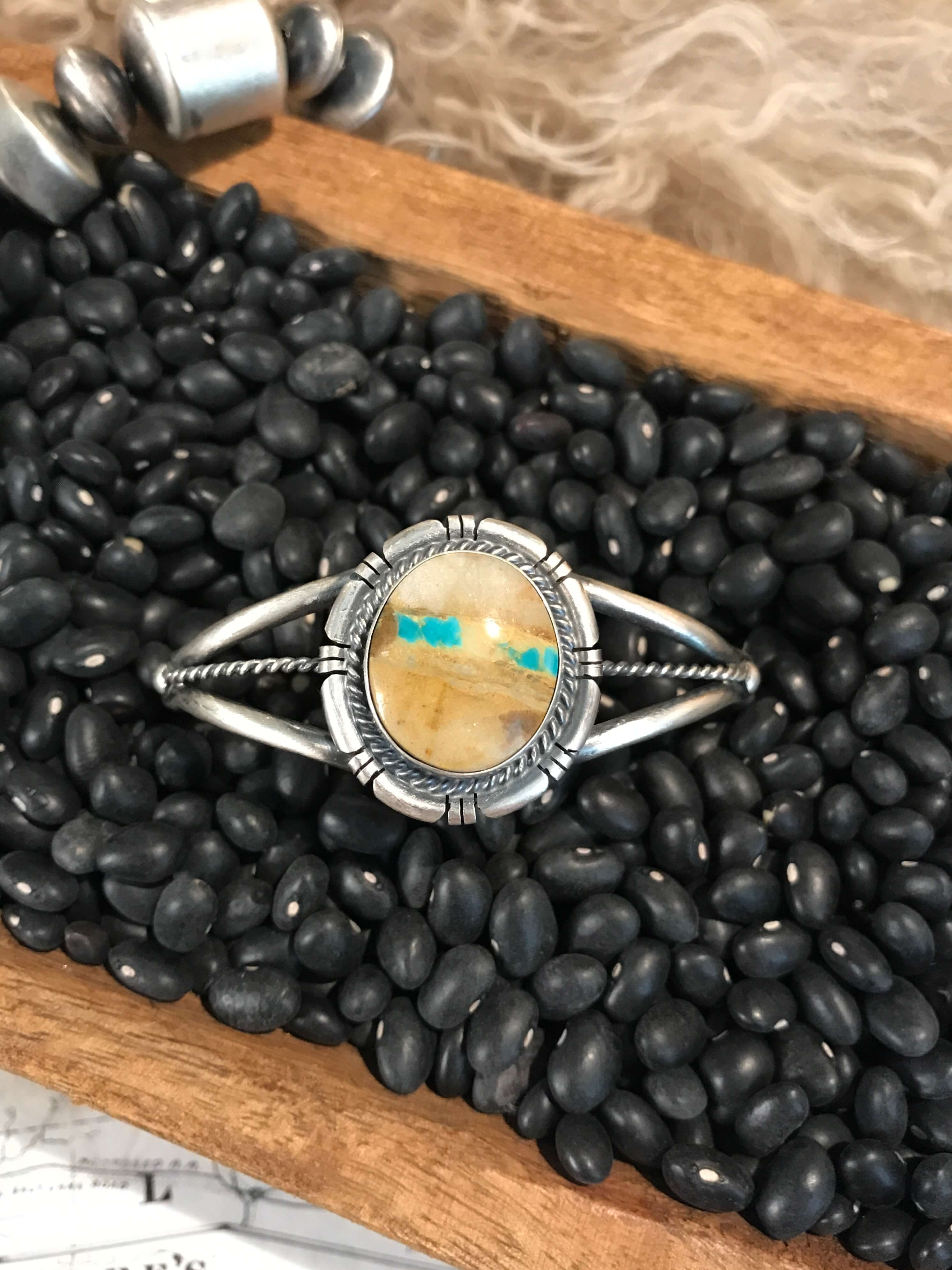 The Boulder Turquoise Cuff, 3