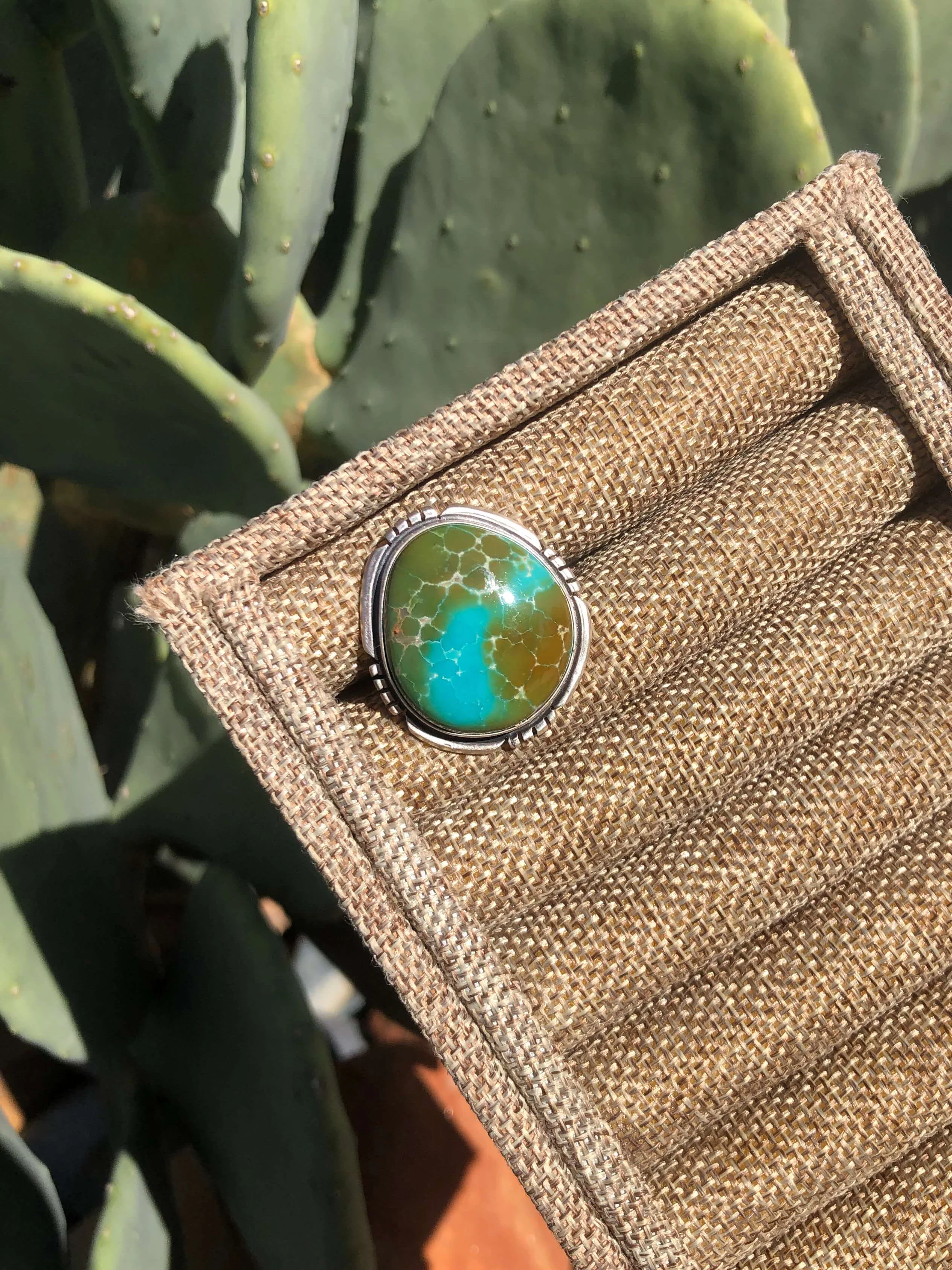 The Boyd Adjustable Turquoise Ring