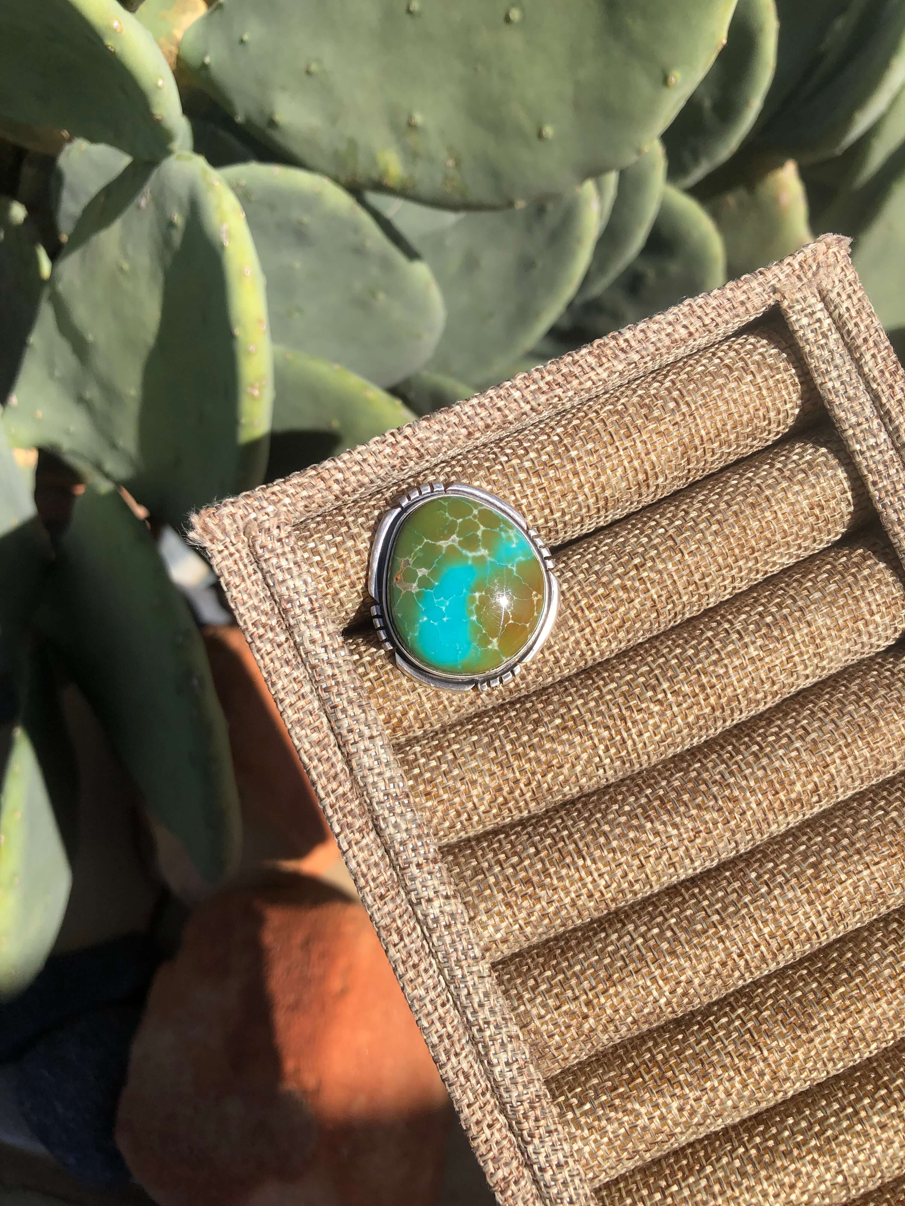 The Boyd Adjustable Turquoise Ring - Image 3