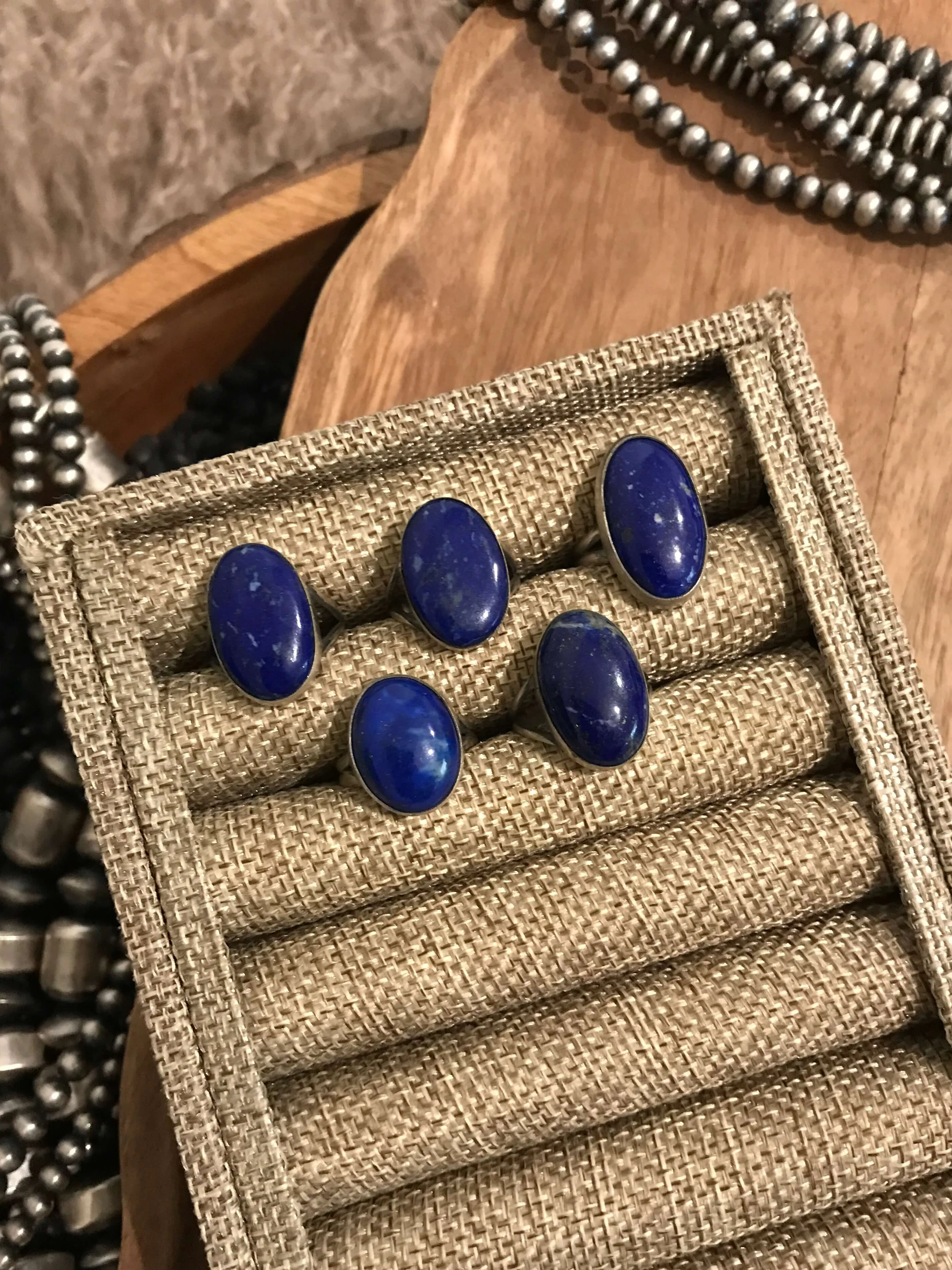 The Branson Rings in Lapis
