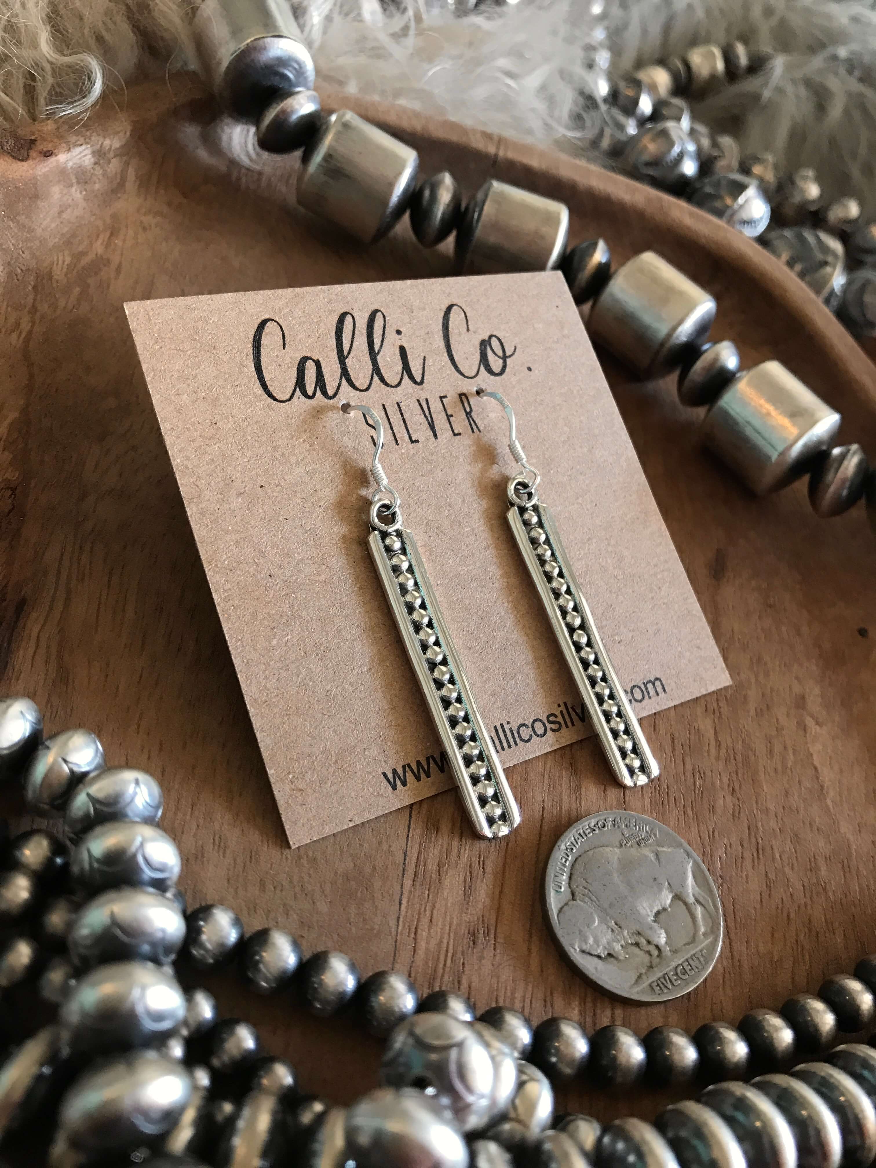 The Bridgette Sterling Earrings - Image 3