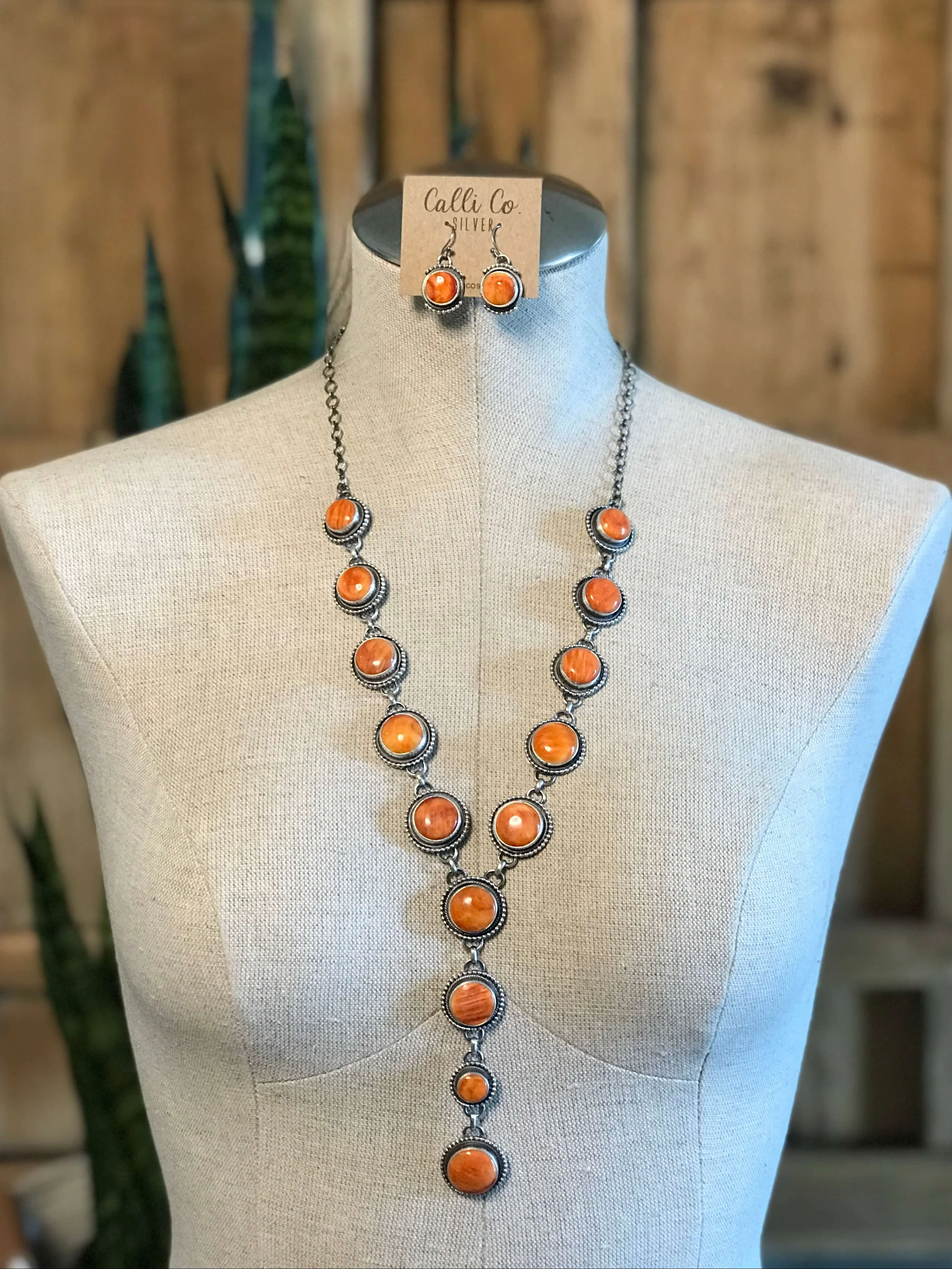 The Brighton Lariat Necklace Set - Image 2