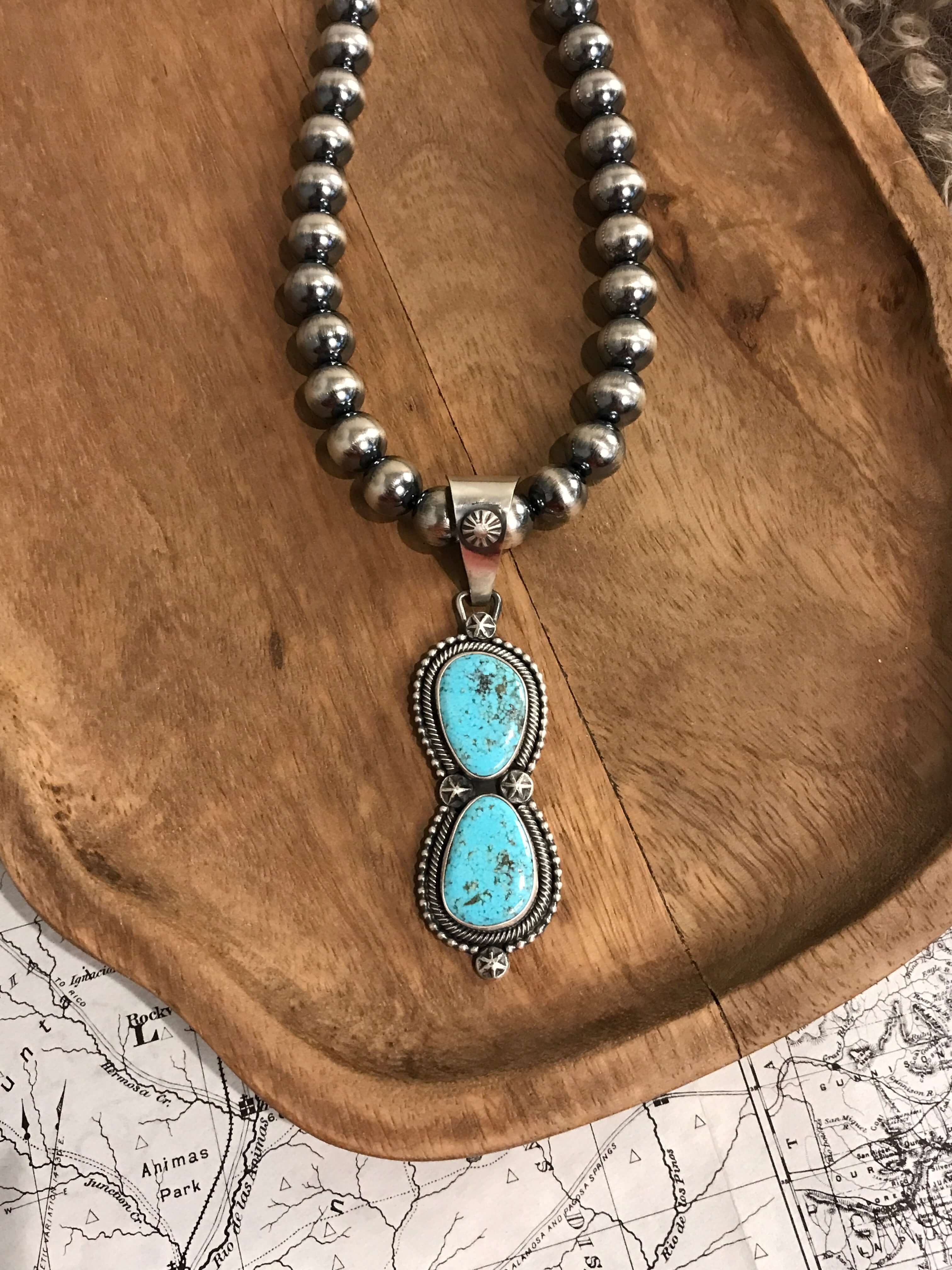 The Bryce Turquoise Pendant, 3 - Image 4