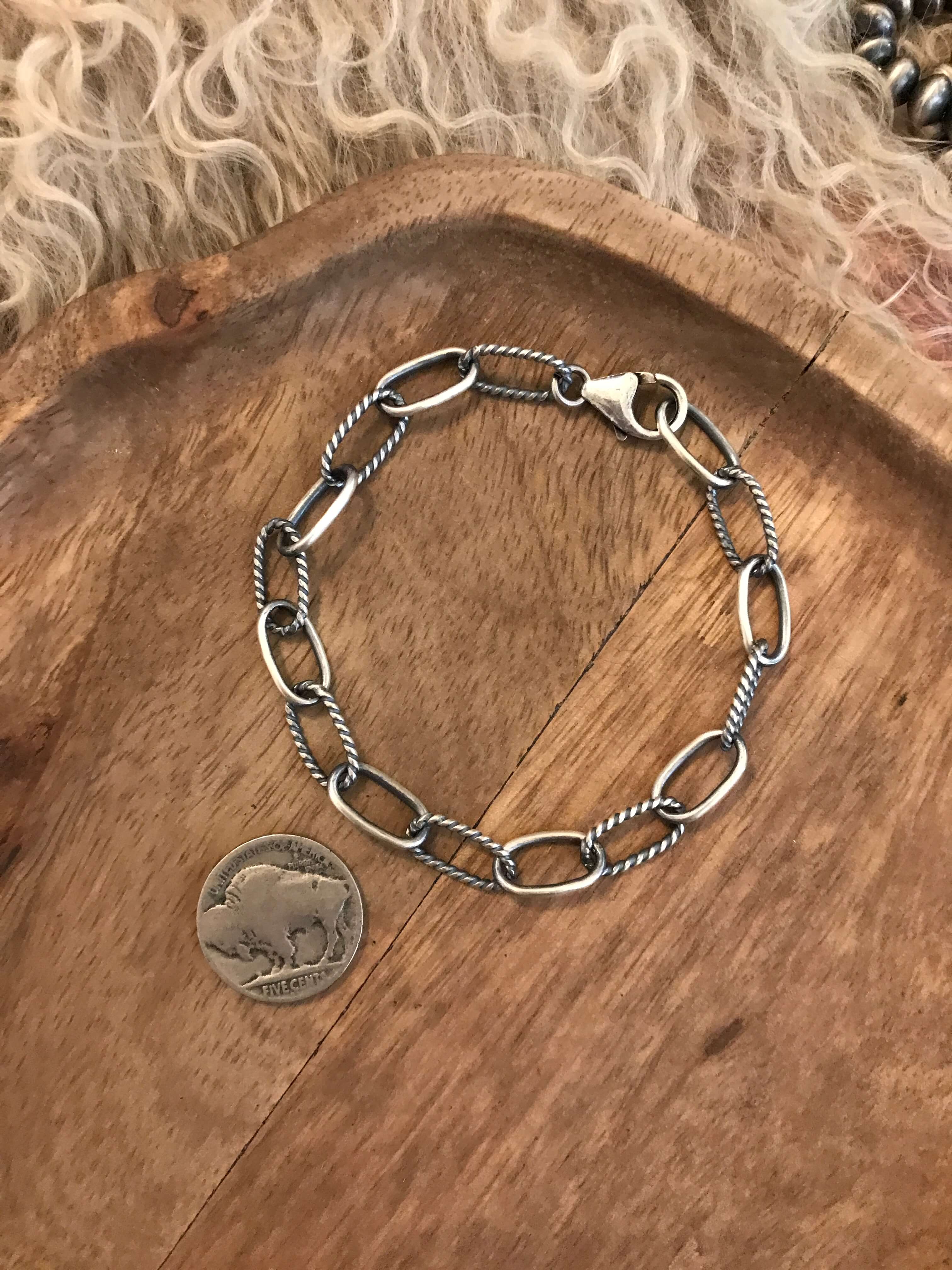 The Bryson Sterling Chain Bracelet - Image 3