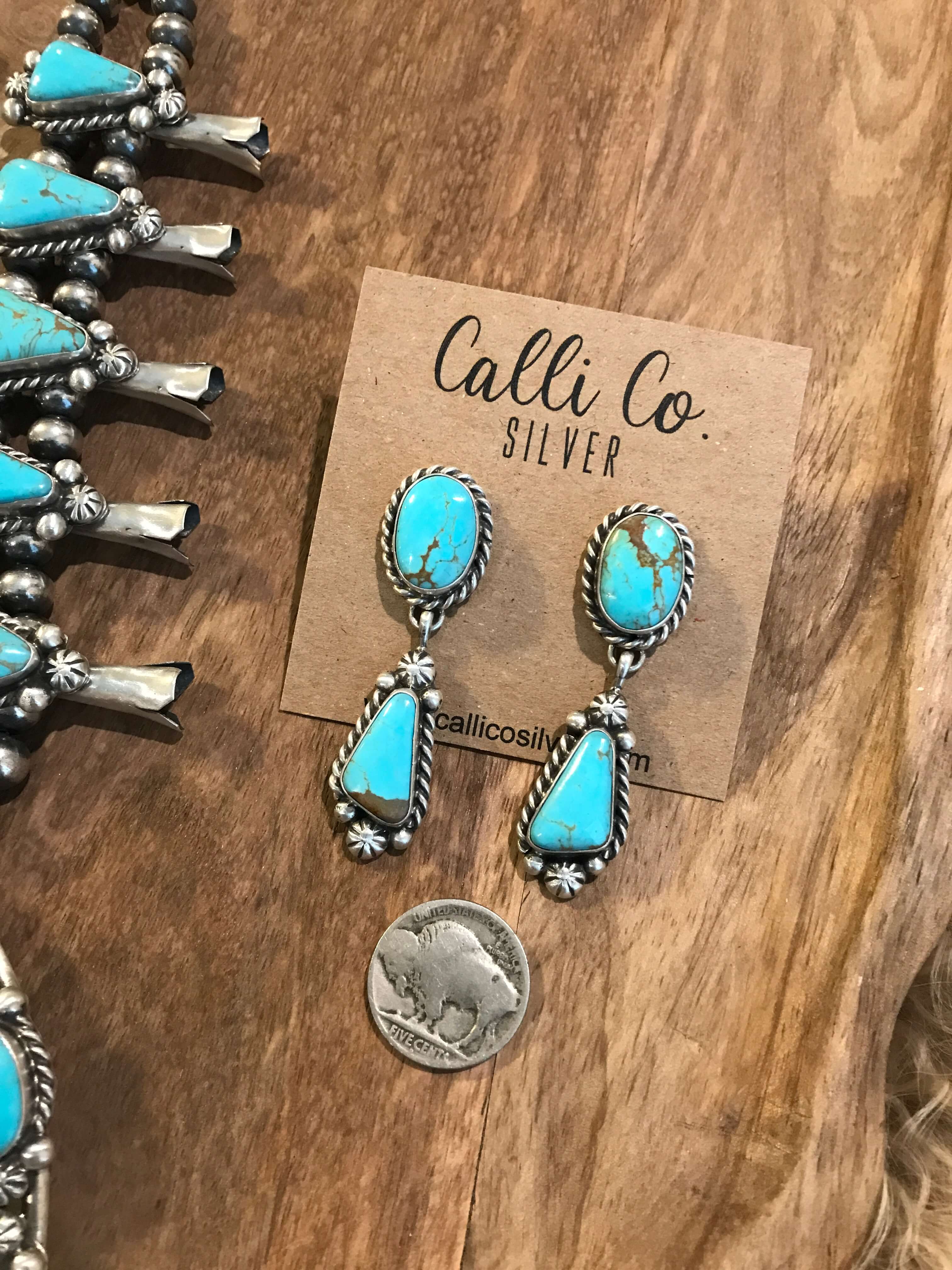 The Caledo Squash Blossom Necklace Set - Image 6