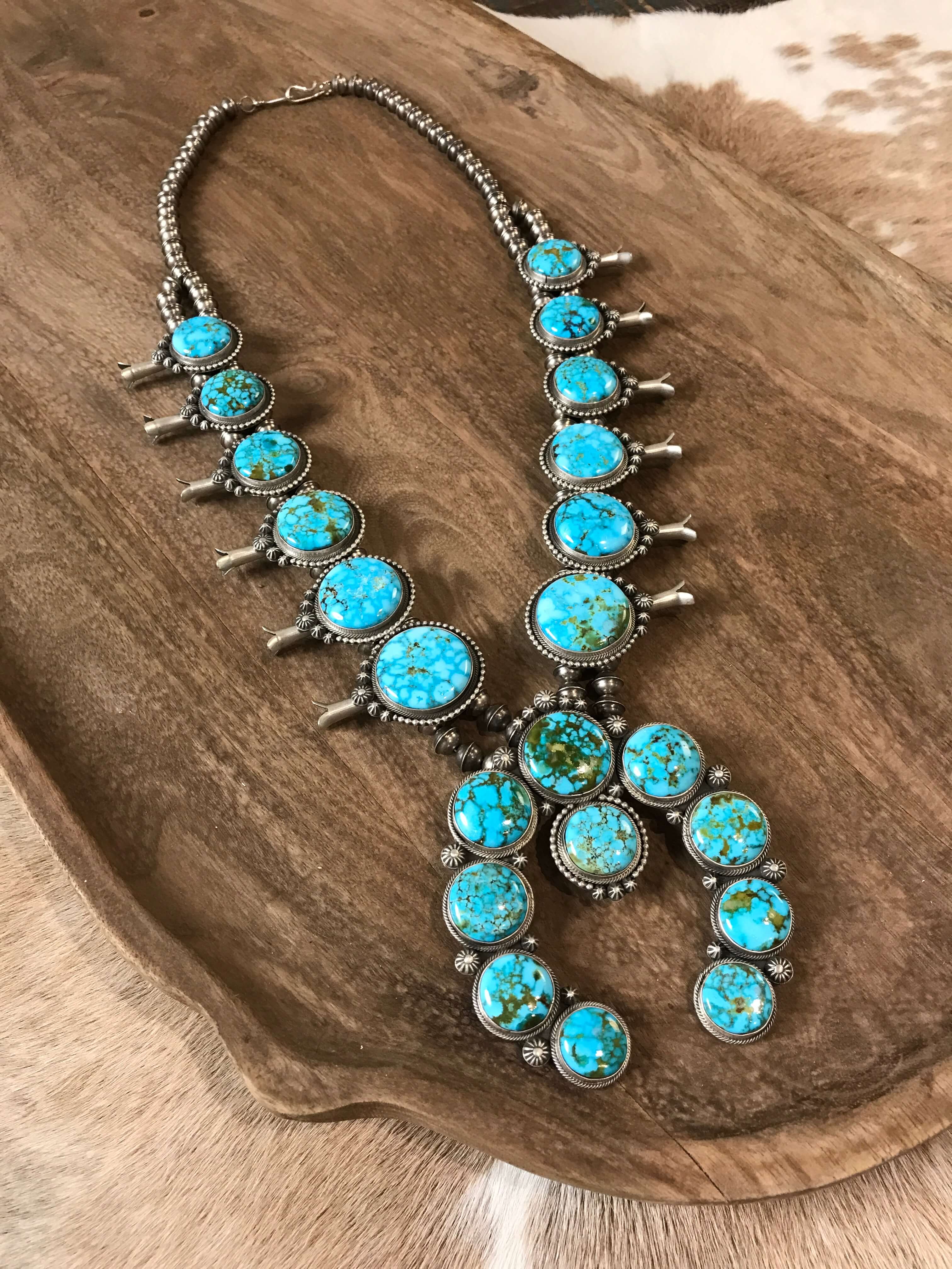 The Calvary Squash Blossom Necklace