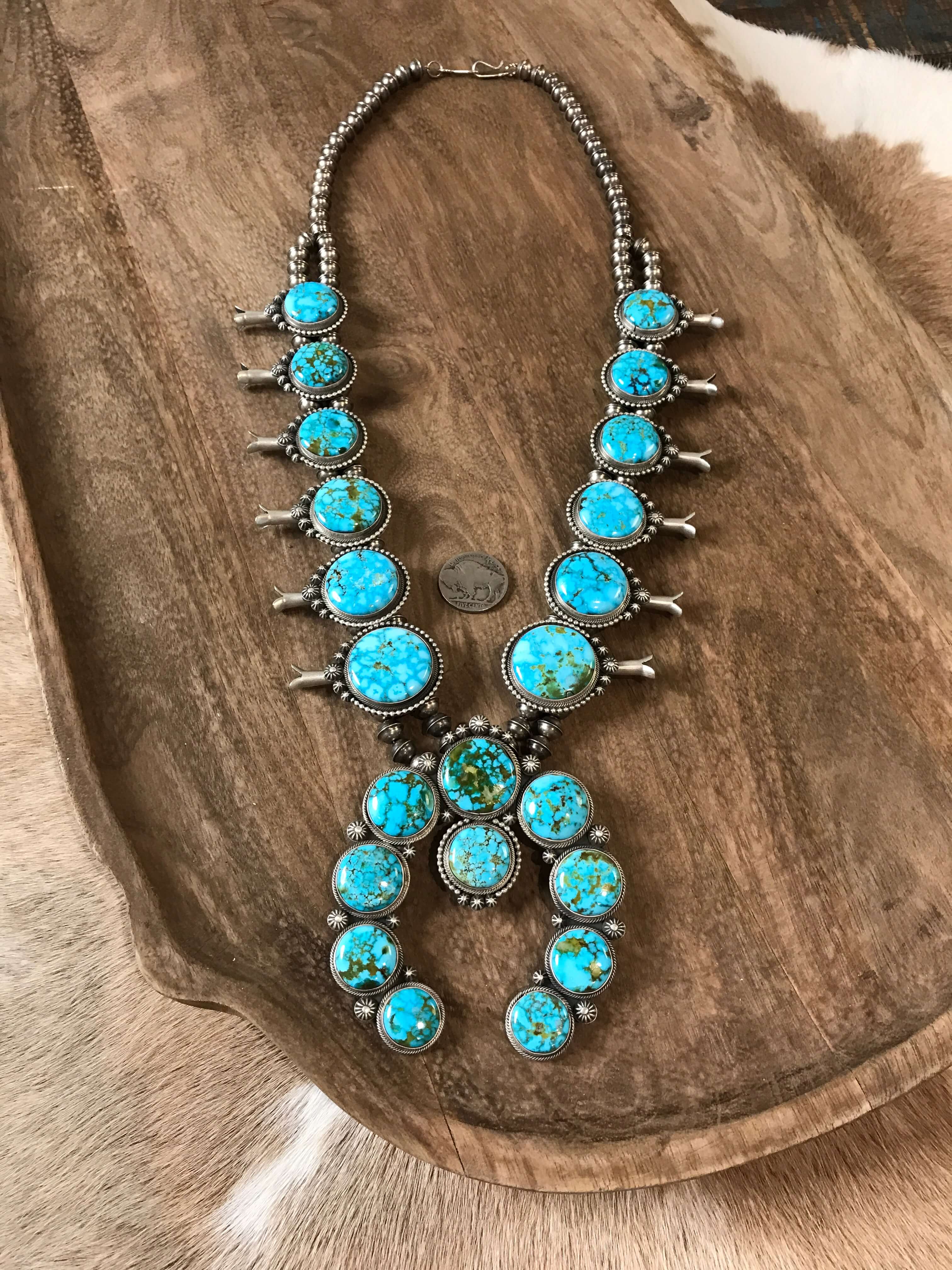 The Calvary Squash Blossom Necklace - Image 3