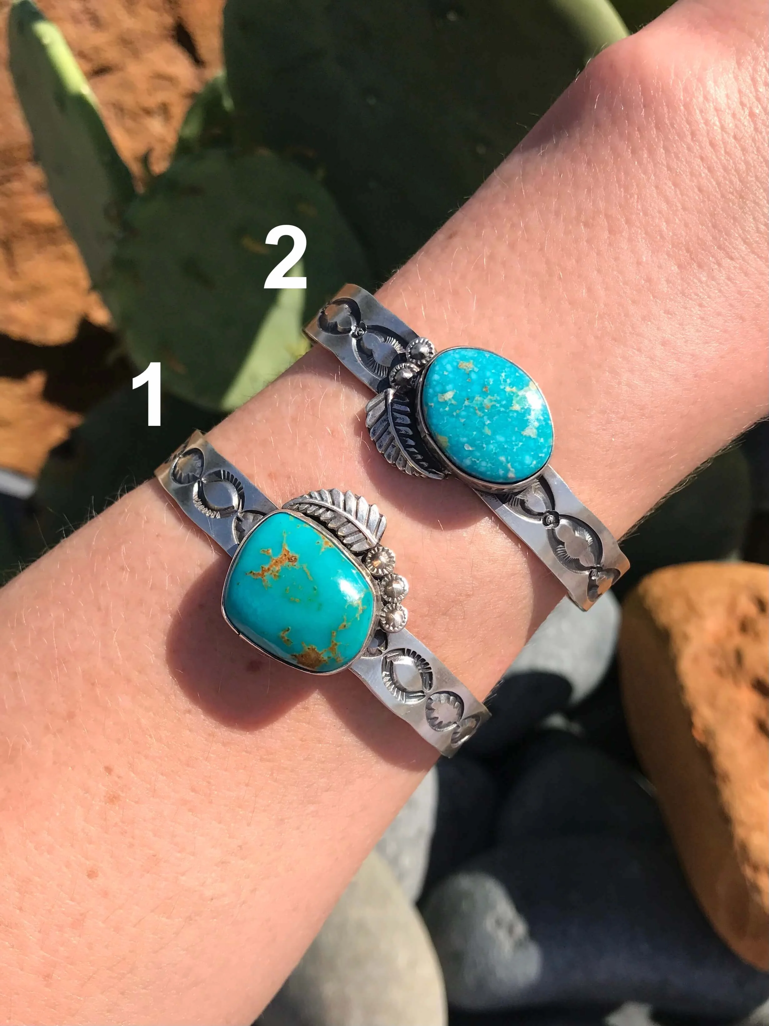 The Cananea Turquoise Cuffs - Image 3
