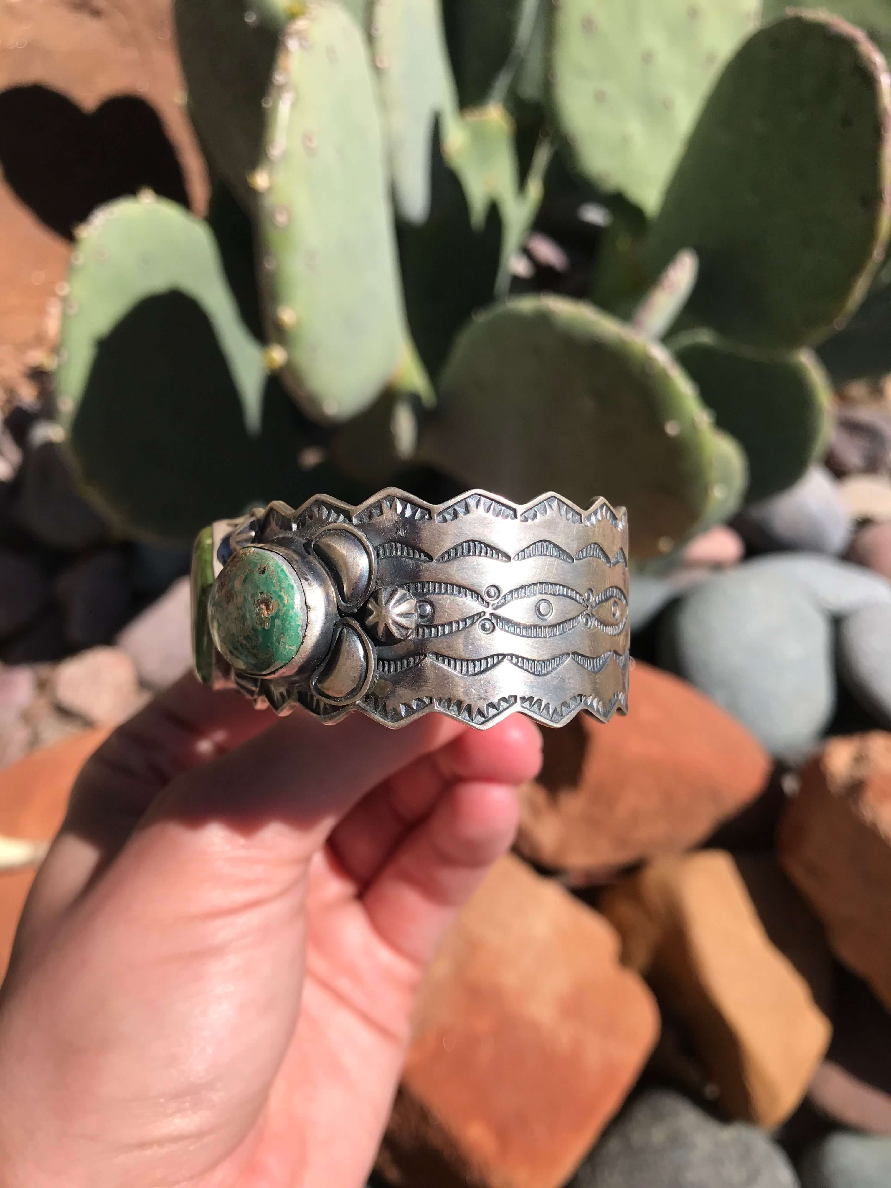 The Carlsbad Turquoise Cuff - Image 5