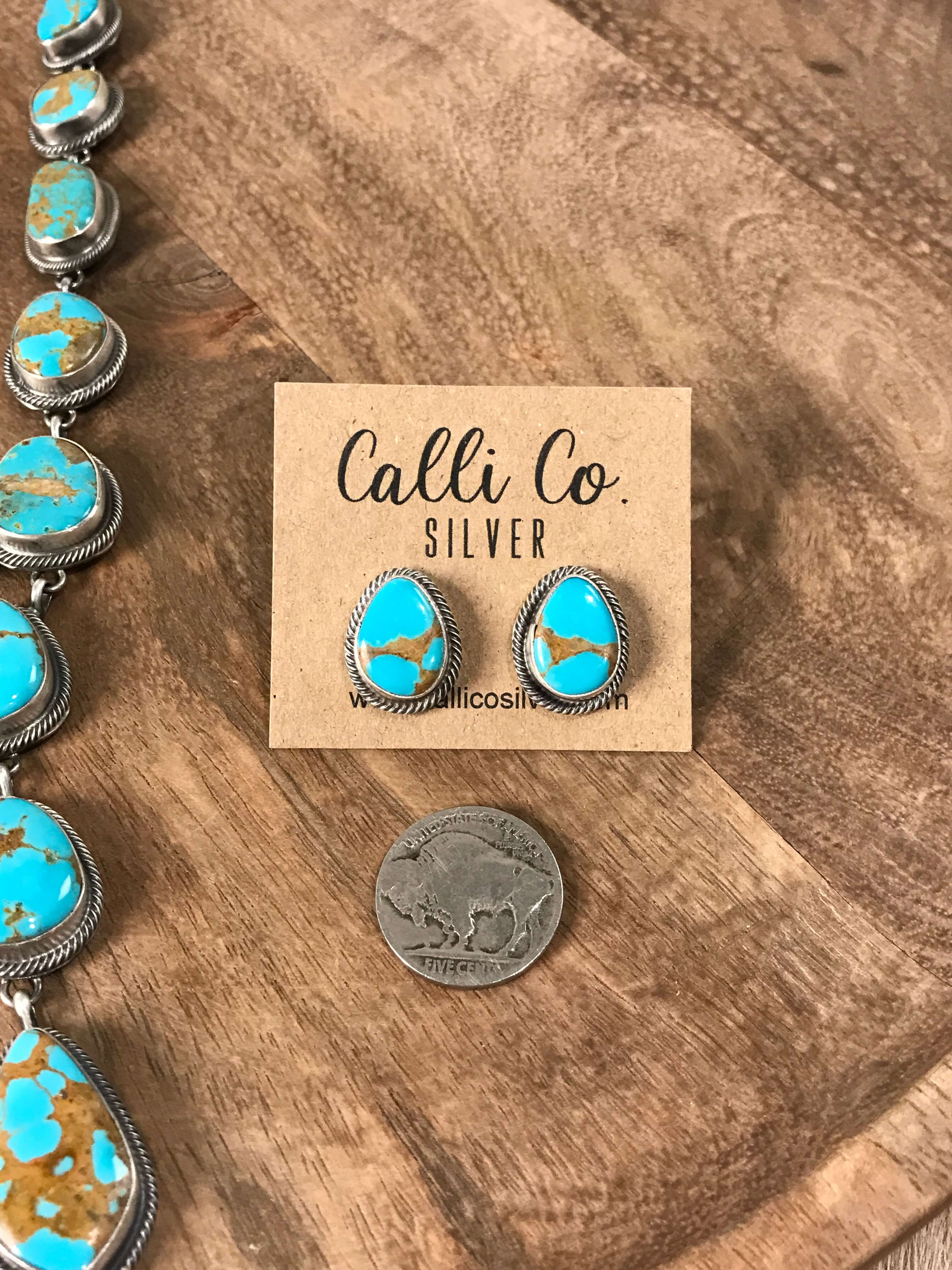The Catarina Lariat Necklace Set - Image 4