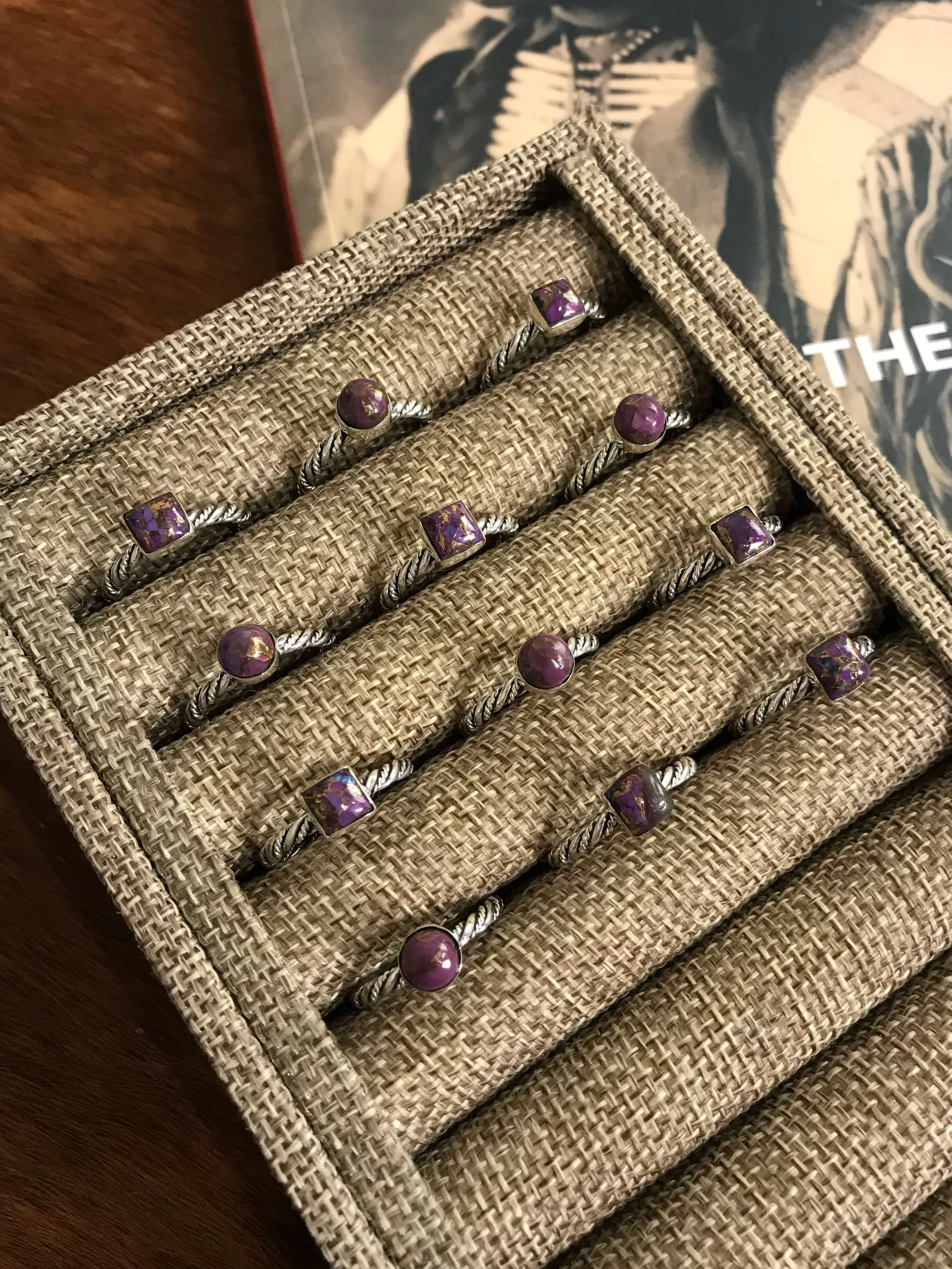 The Chesapeake Rings in Purple Mohave