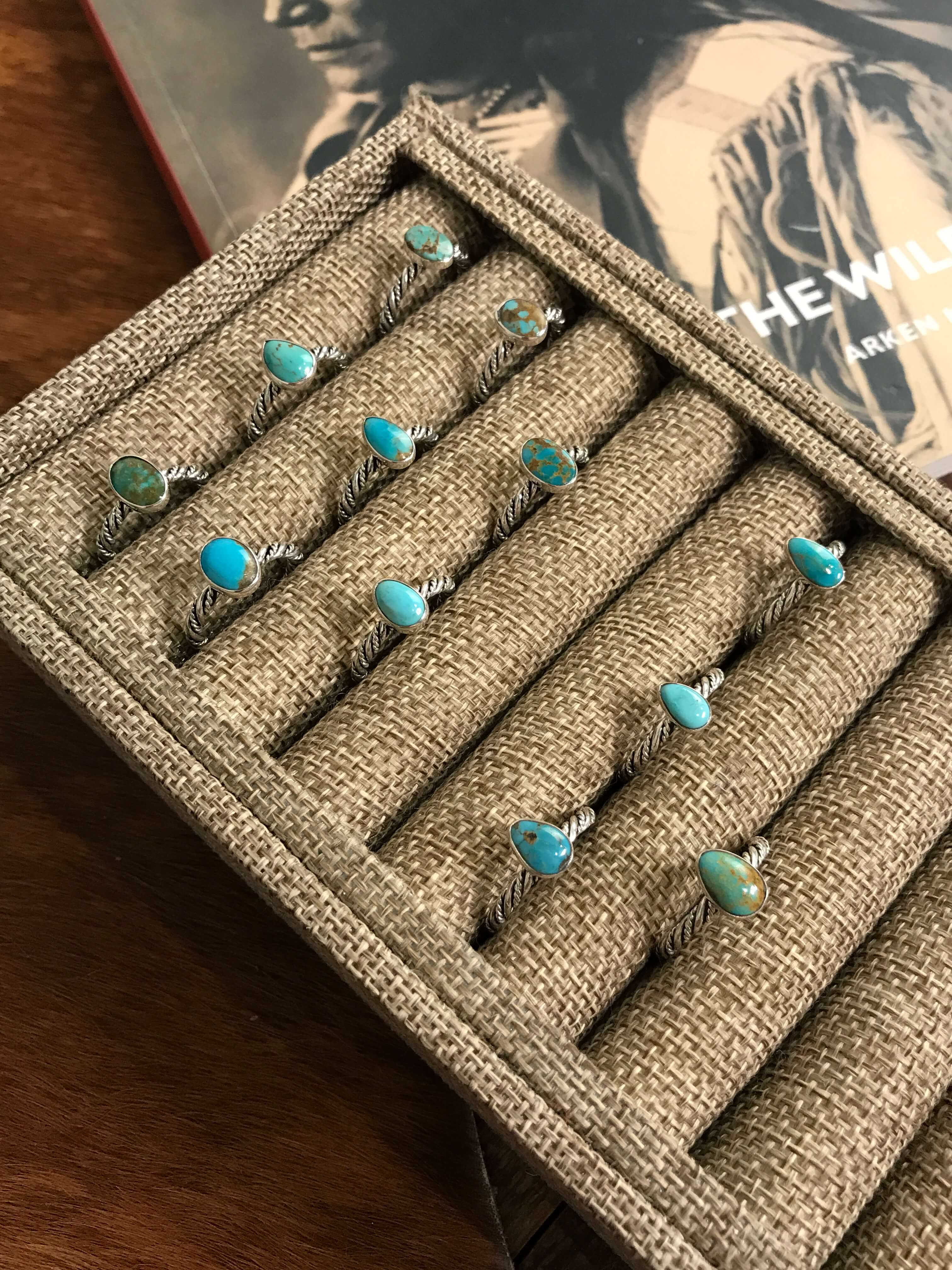 The Chesapeake Rings in Turquoise - Image 3