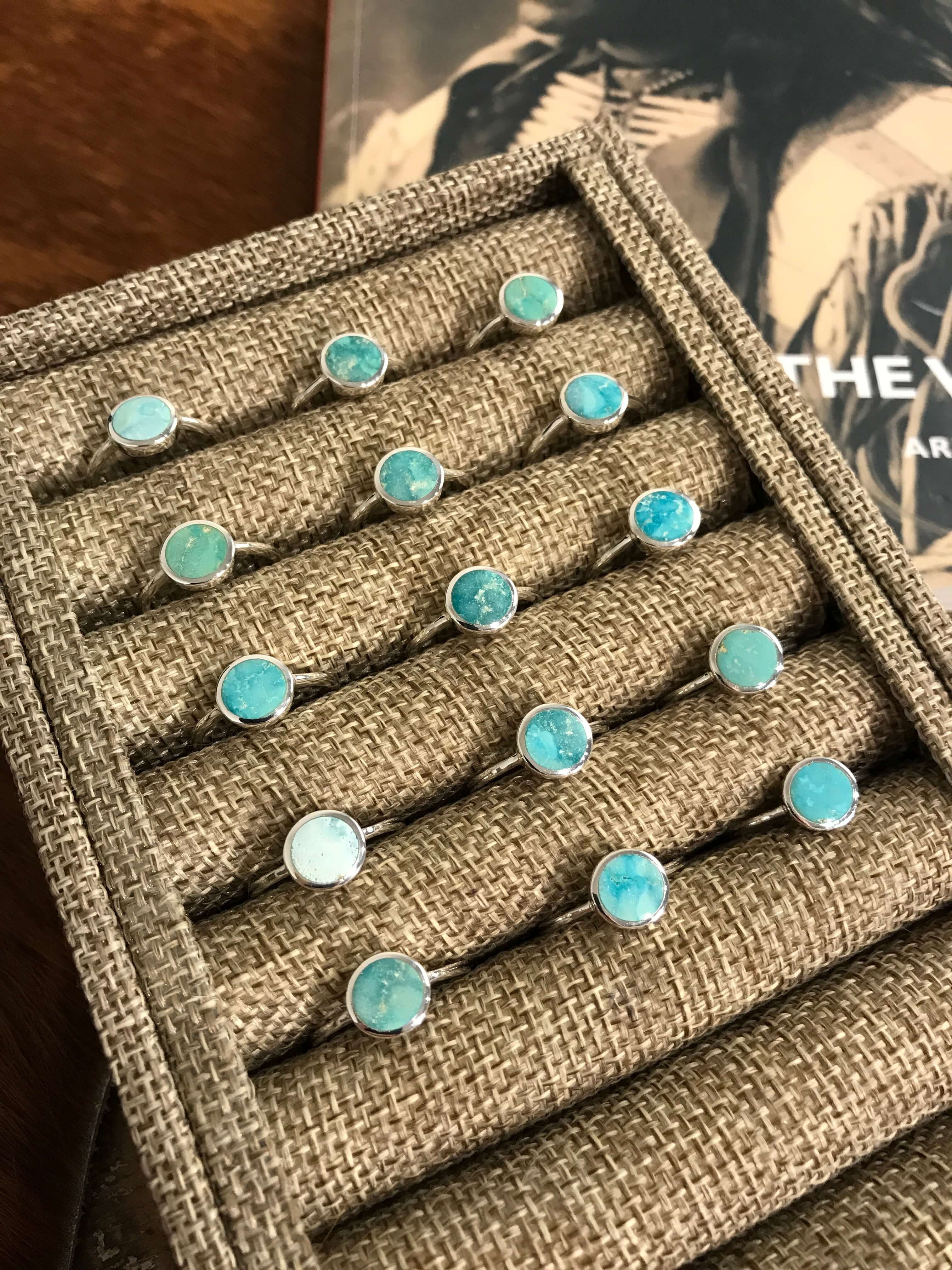 The Inlay Collection Cirque Turquoise Rings