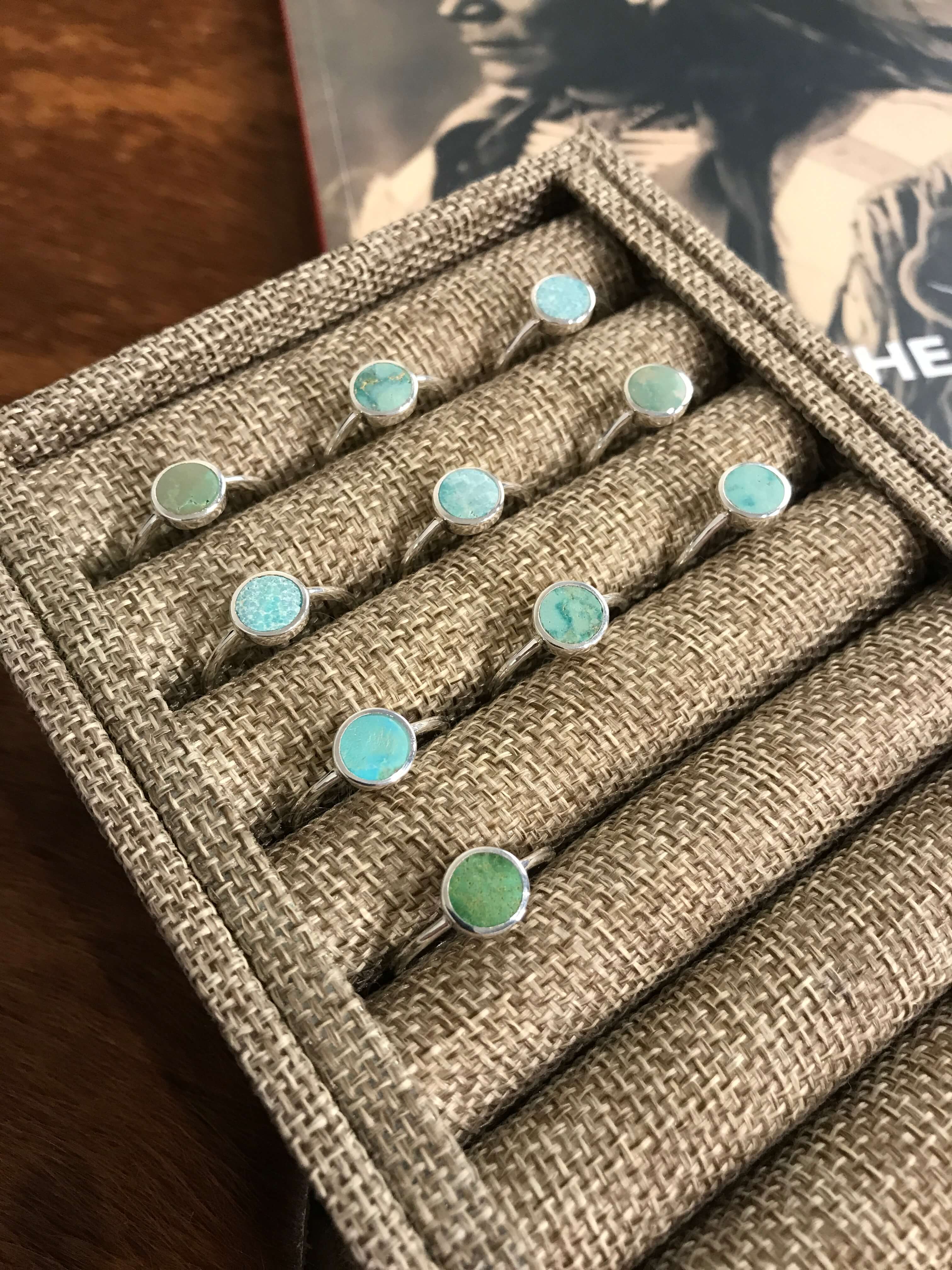 The Inlay Collection Cirque Turquoise Rings - Image 7