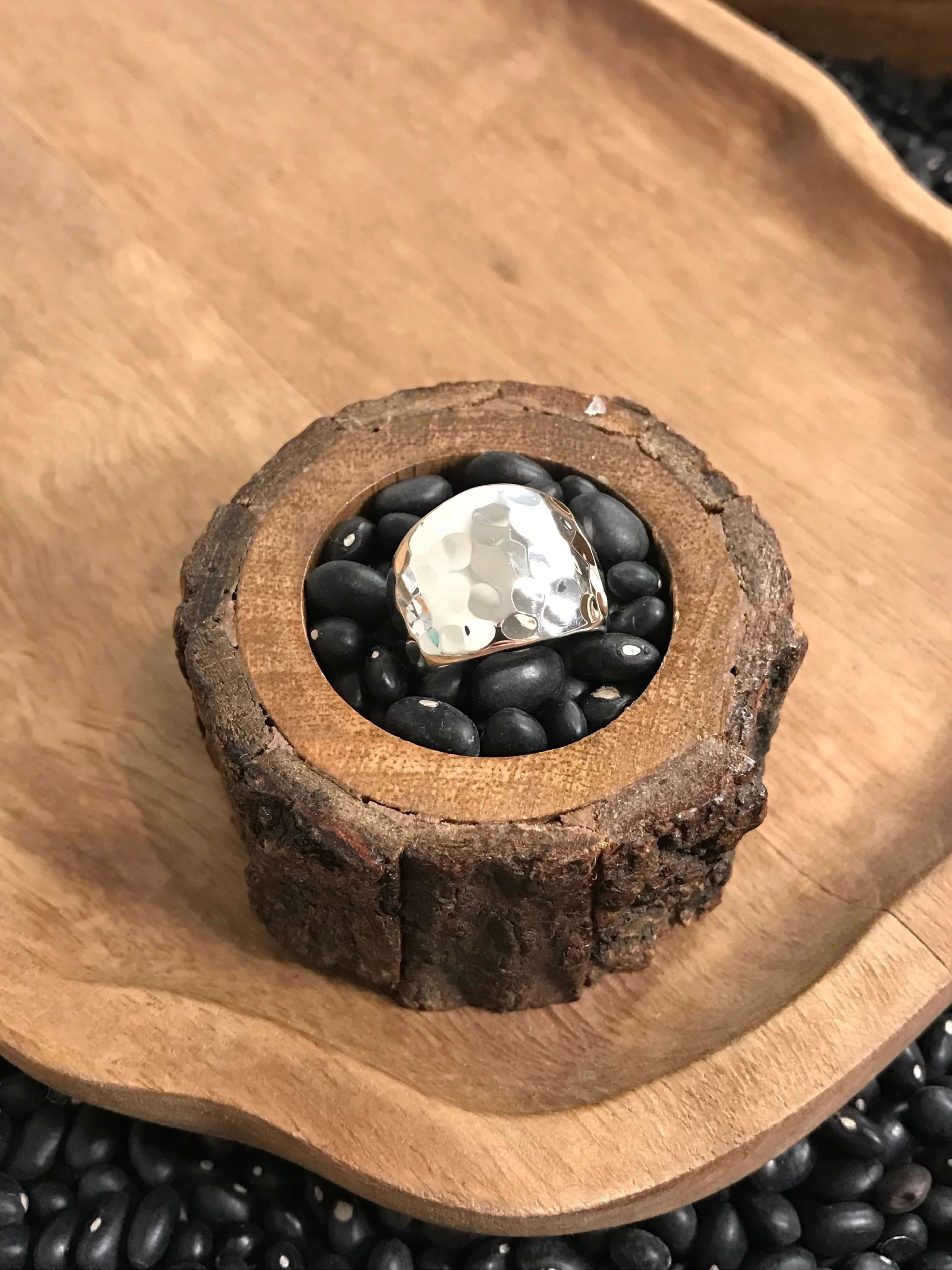 The Classic Hammered Ring