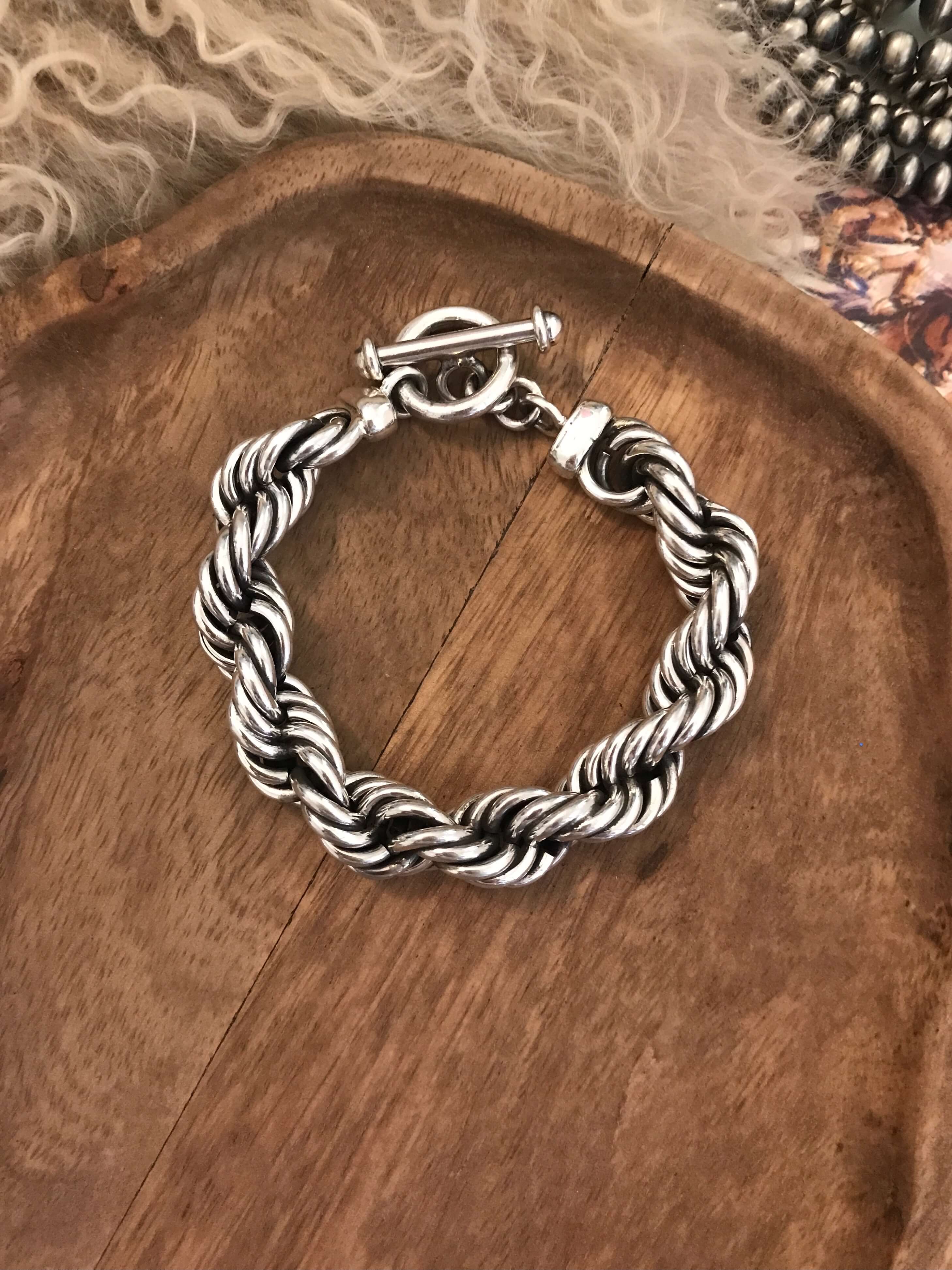 The Classic Sterling Rope Bracelet - Image 5